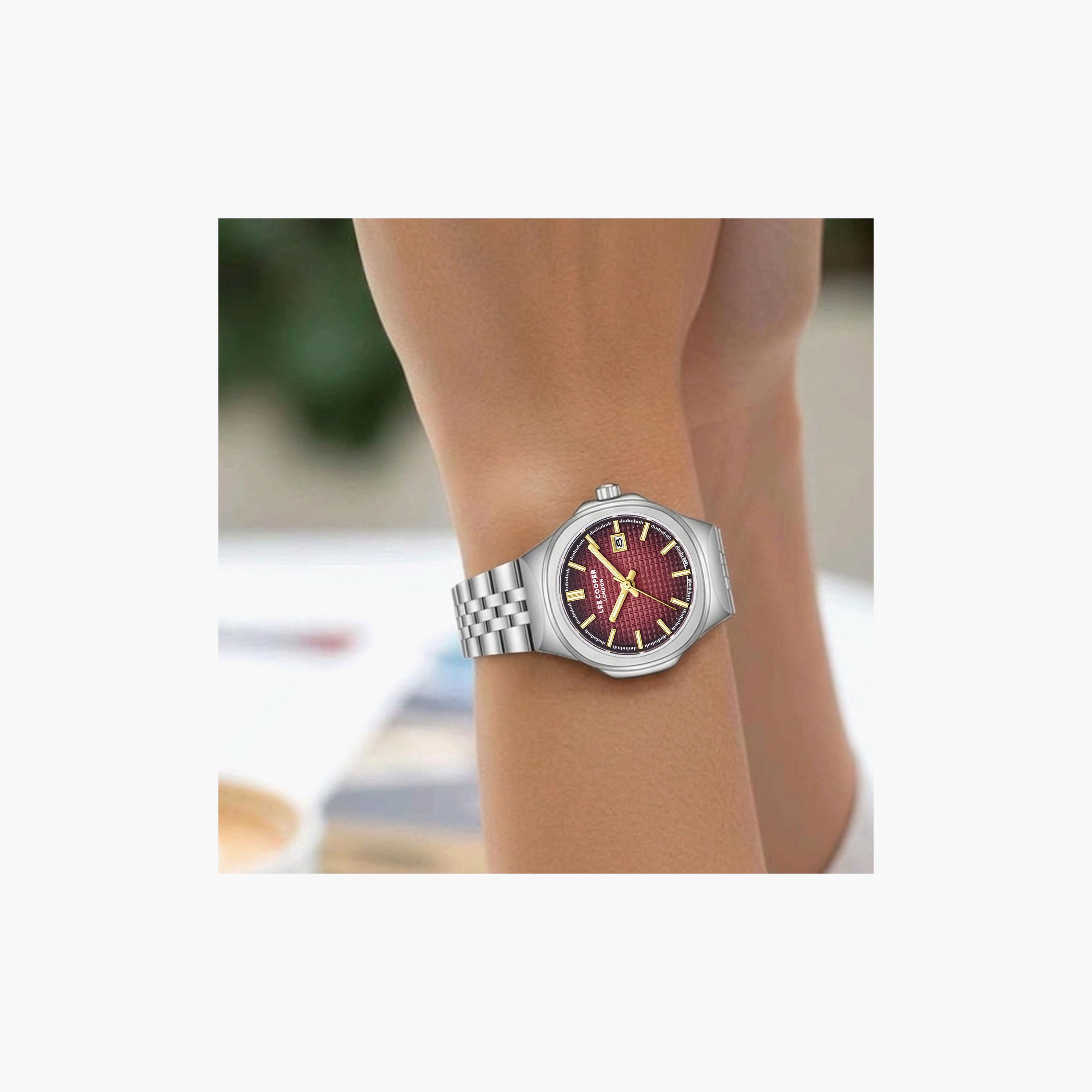 Lee Cooper Women's 30 MM Analog Silver Dial Metal Strap | LC08394-380-women-watchesandjewellery-watches-image-5