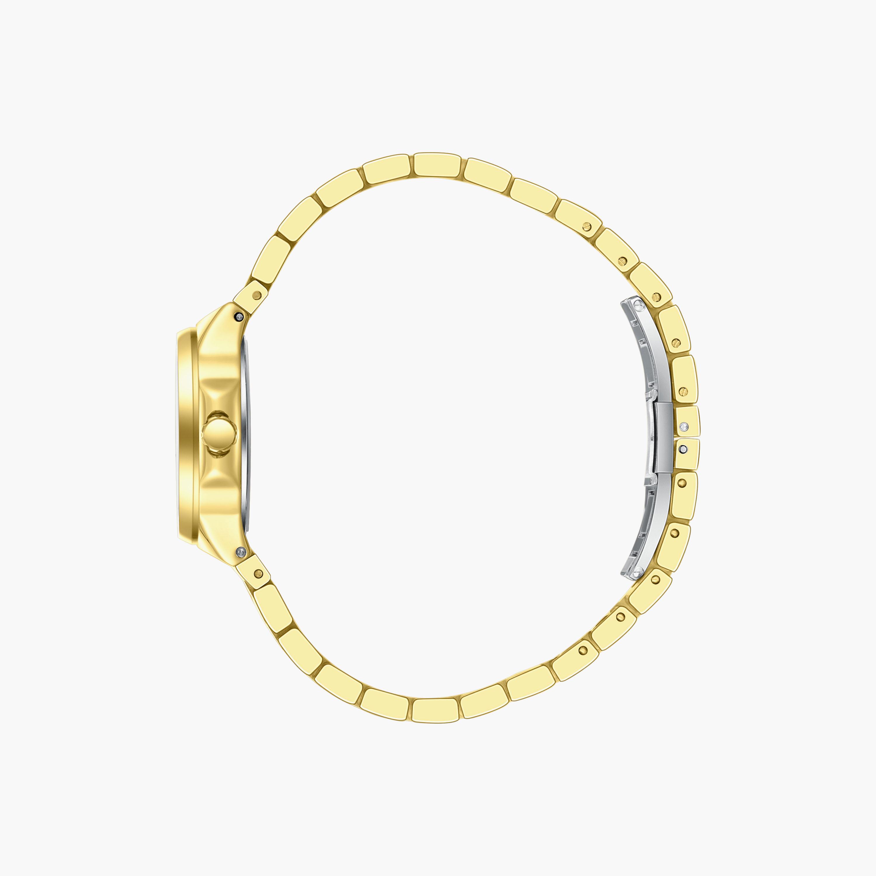 Lee Cooper Women's 30 MM Analog Gold Dial Metal Strap | LC08394-190-women-watchesandjewellery-watches-image-4