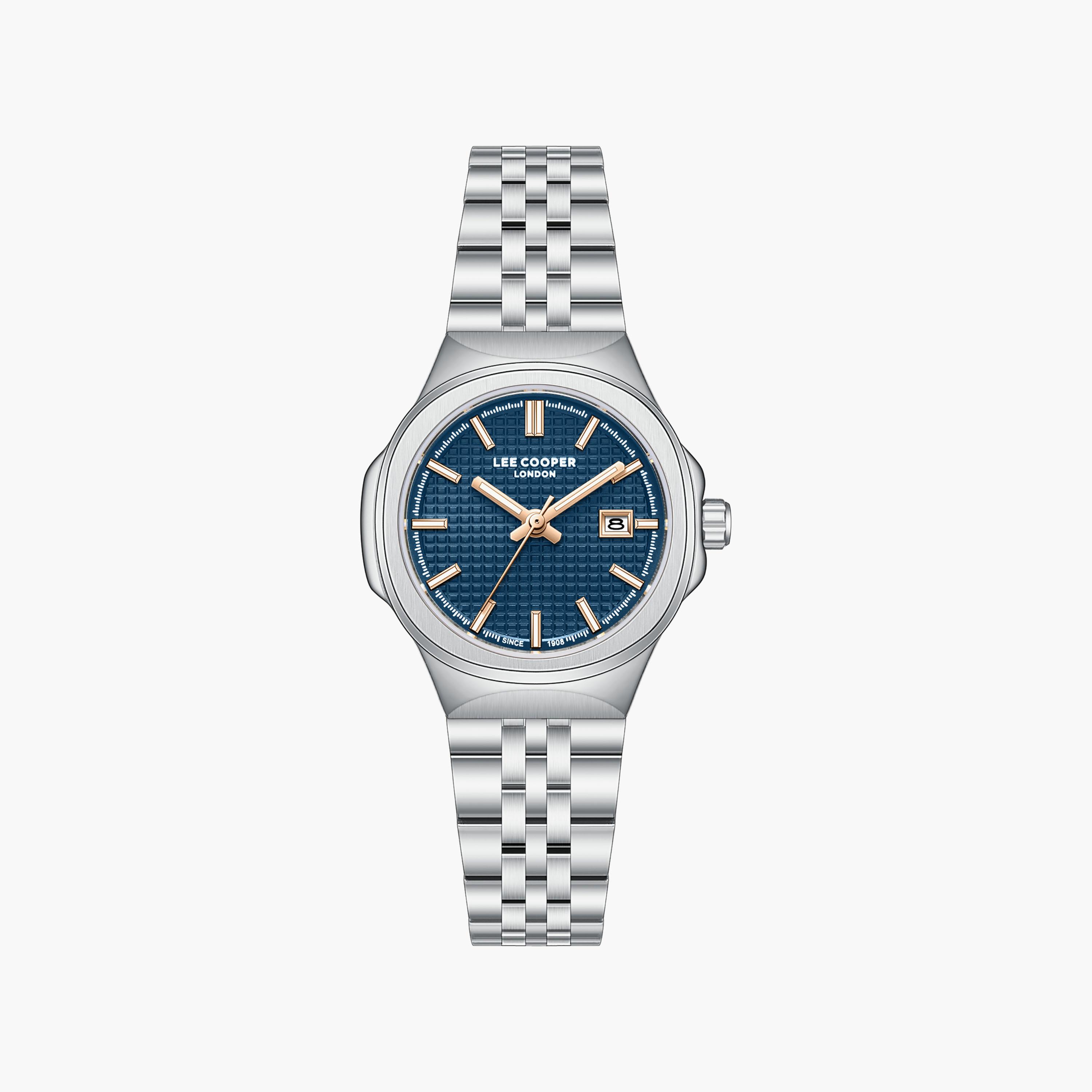 Lee Cooper Women's 30 MM Analog Silver Dial Metal Strap | LC08394-390-women-watchesandjewellery-watches-image-1