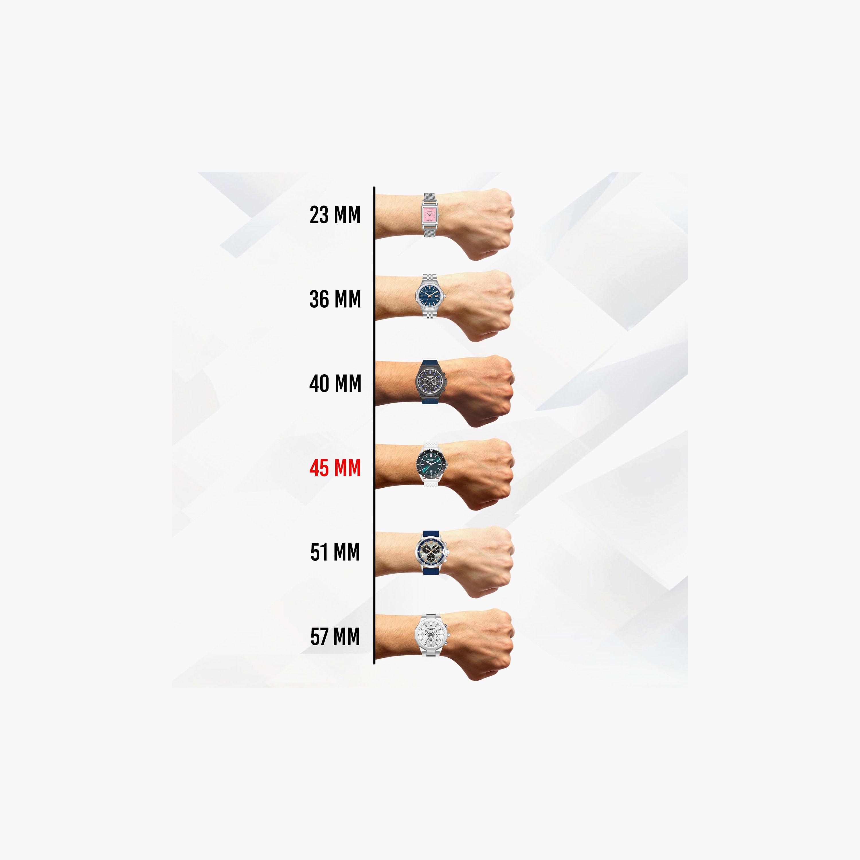 Lee Cooper Men's 45 MM Analog White Dial Silicone Strap | LC07361-393-men-watchesandjewellery-watches-image-6