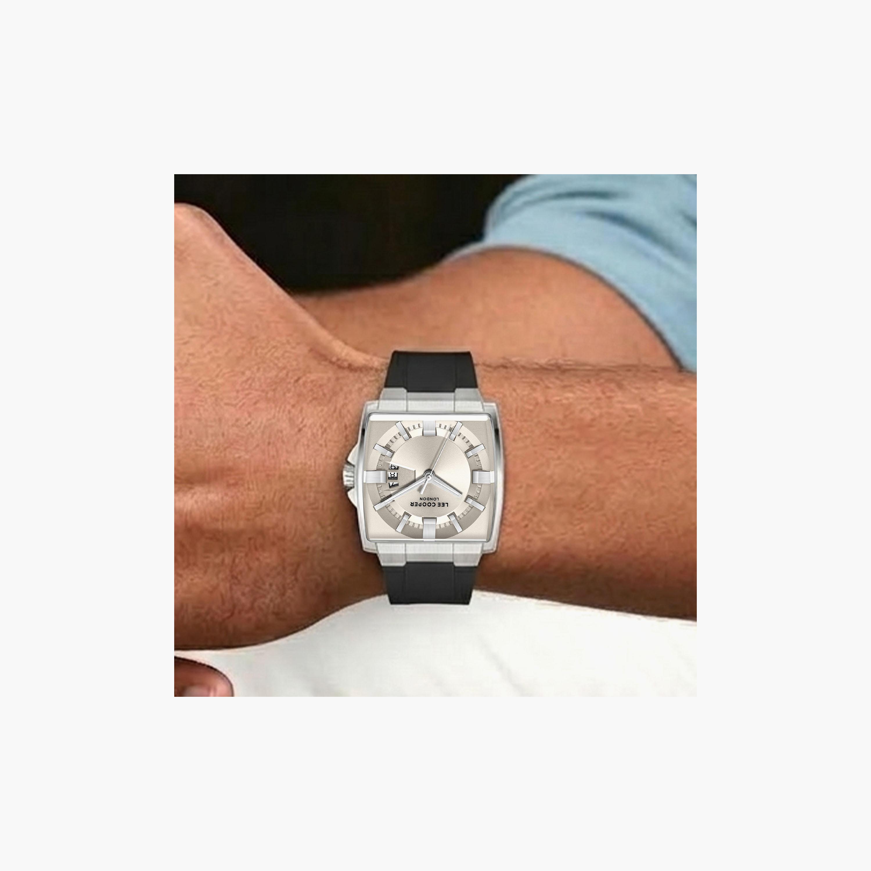 Lee Cooper Men's 47 MM Analog Grey Dial Silicone Strap | LC08349-361-men-watchesandjewellery-watches-image-7