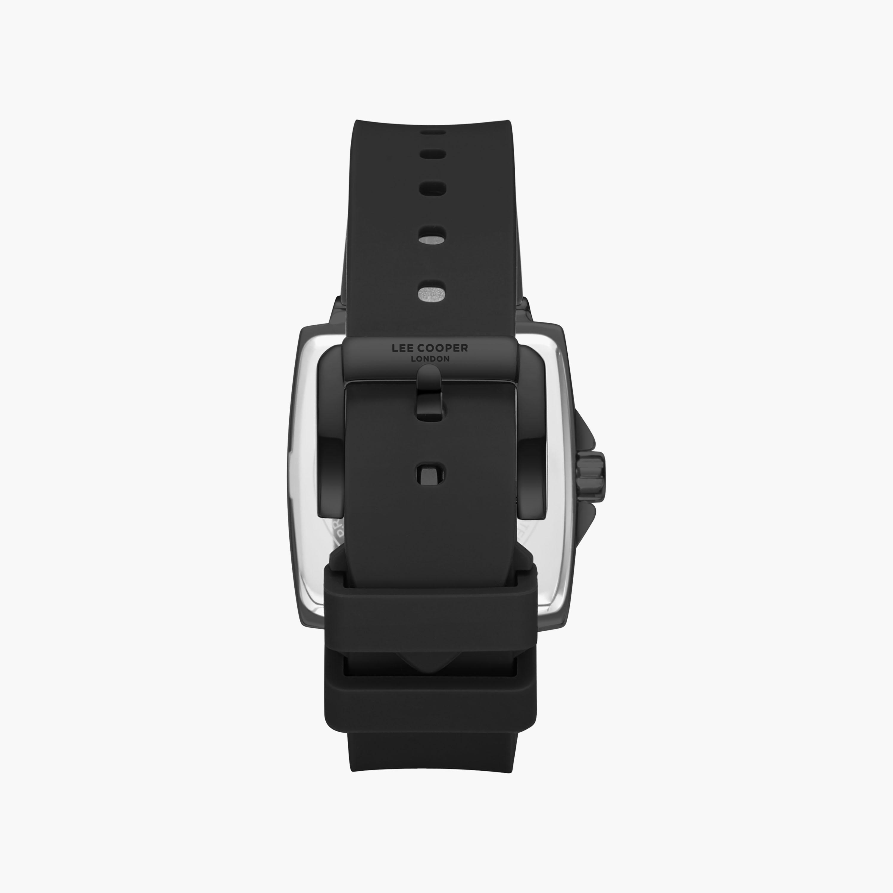 Lee Cooper Men's 47 MM Analog Dark Blue Dial Silicone Strap | LC08349-096-men-watchesandjewellery-watches-image-5