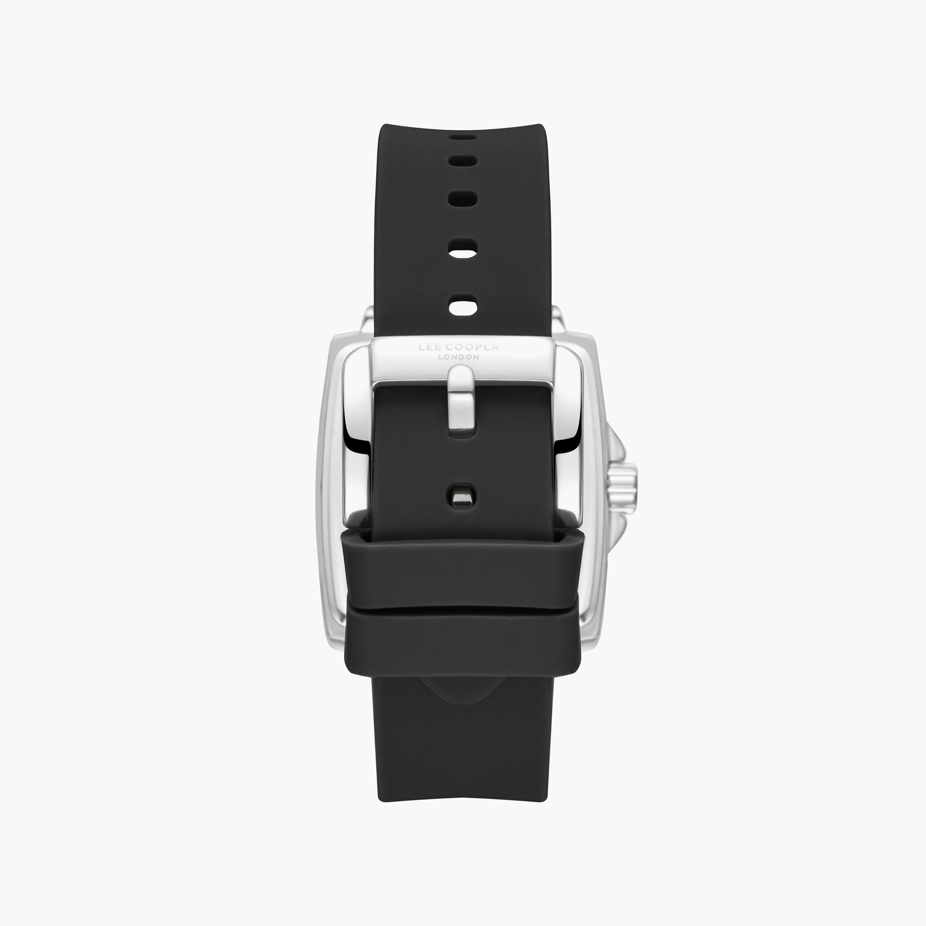 Lee Cooper Men's 47 MM Analog Red Dial Silicone Strap | LC08349-381-men-watchesandjewellery-watches-image-5