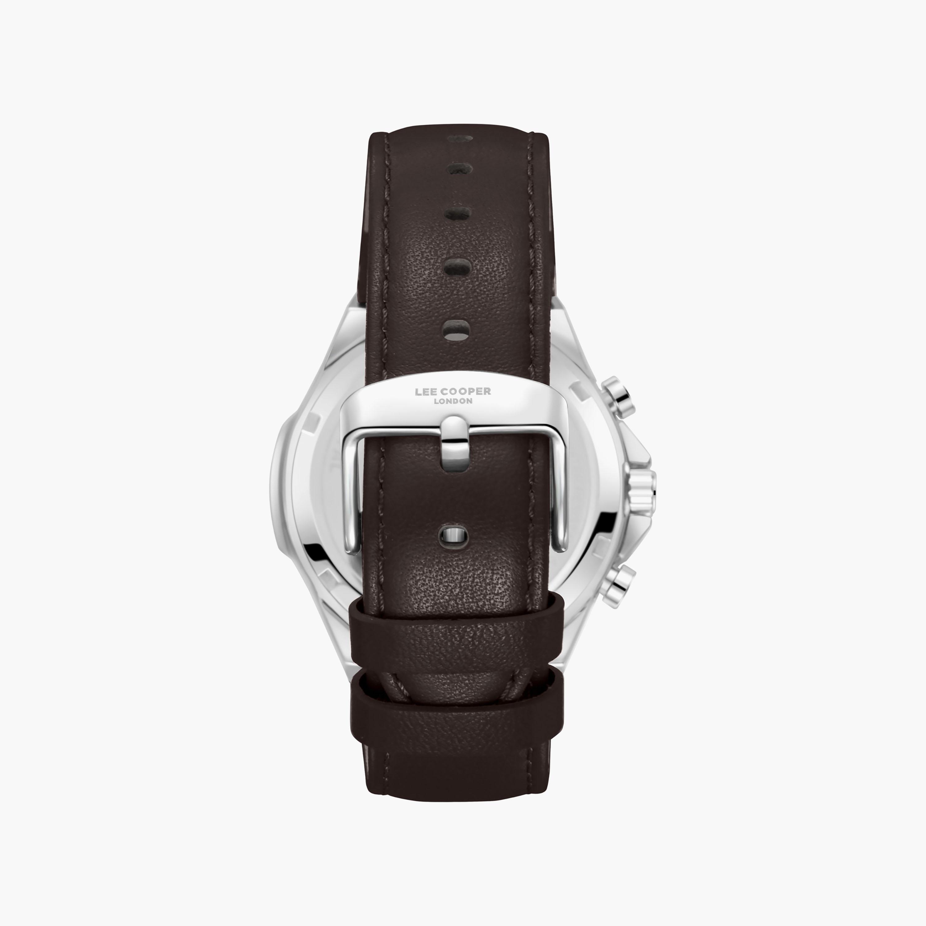 Lee Cooper Men's 43 MM Analog Grey Dial Leather Strap | LC08223-562-men-watchesandjewellery-watches-image-5