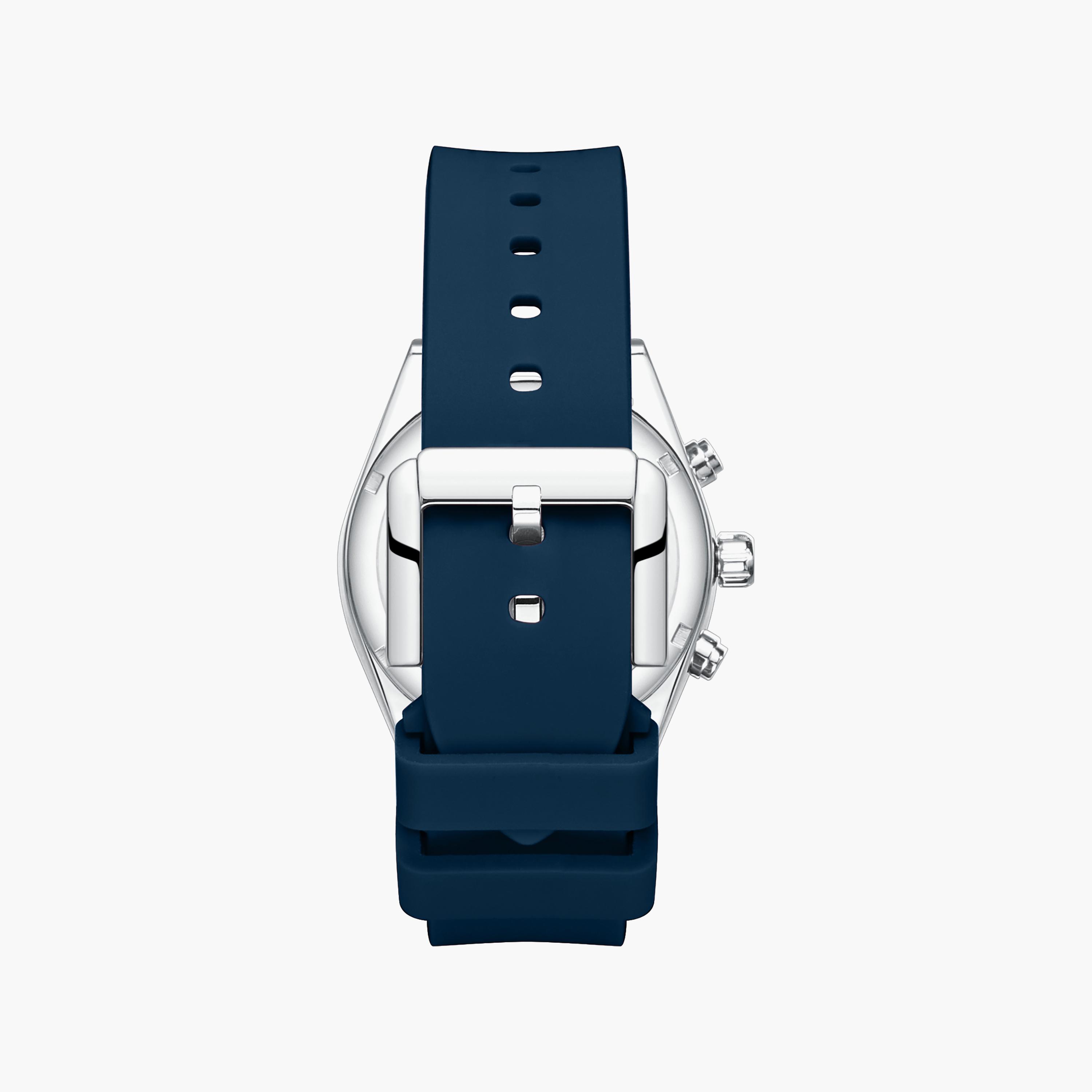 Lee Cooper Men's 41 MM Analog Dark Blue Dial Silicone Strap | LC08388-399-men-watchesandjewellery-watches-image-5