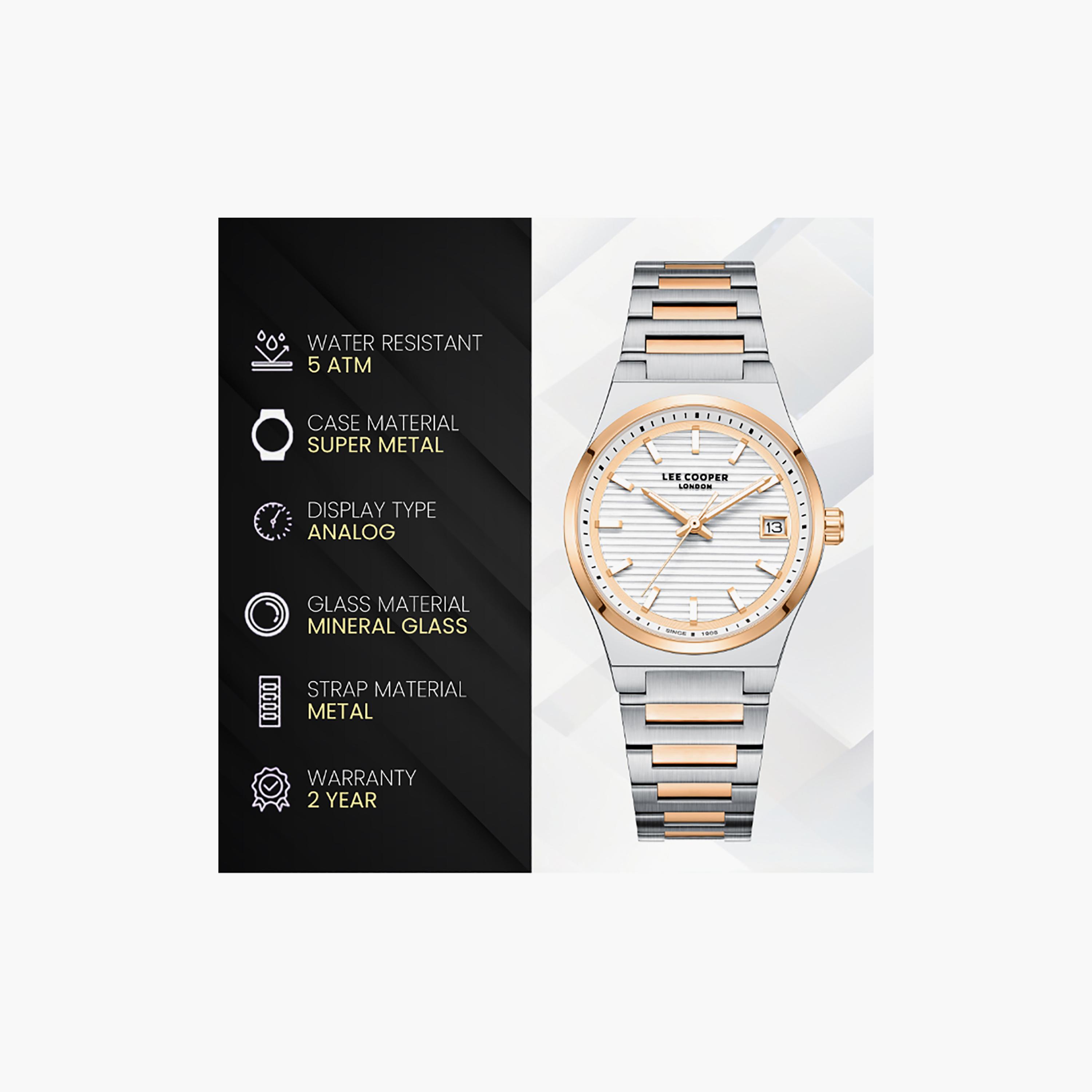 Lee Cooper Women's 43 MM Analog Grey Dial Metal Strap | LC08289-530-women-watchesandjewellery-watches-image-10