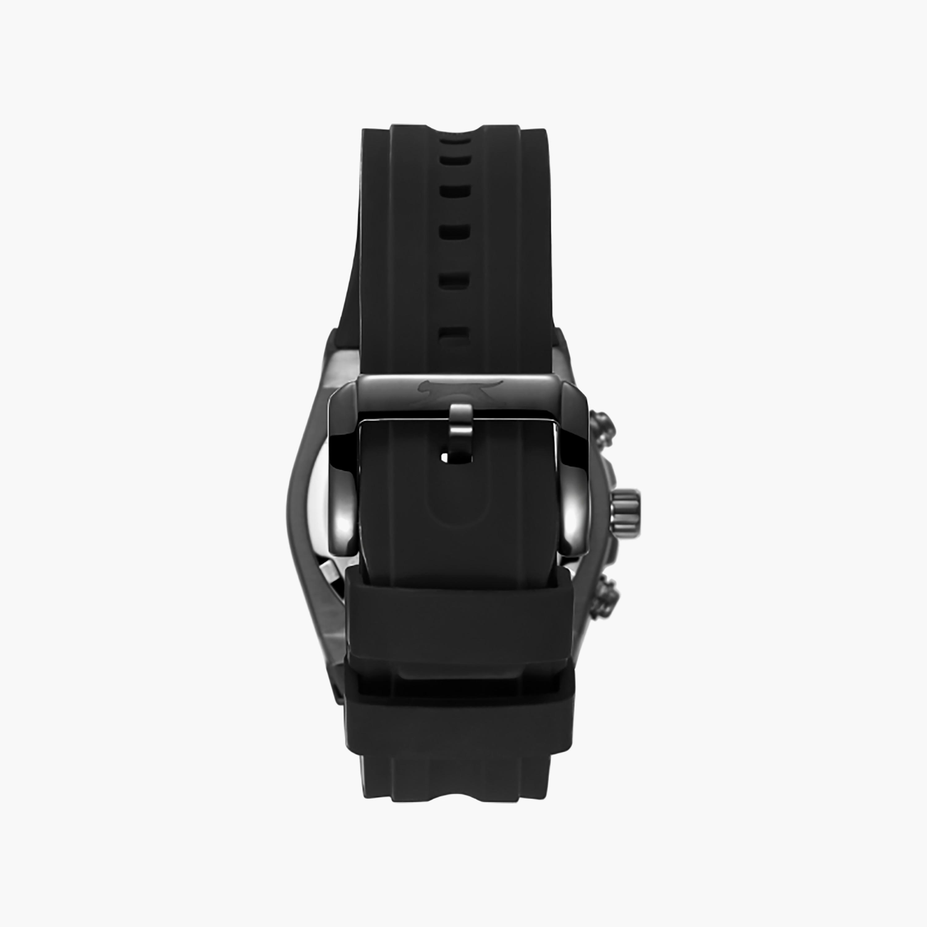 Slazenger Men's 44 MM Smart watch Black Dial Silicone Strap | SL-9-2568-2-660-men-watchesandjewellery-watches-image-4