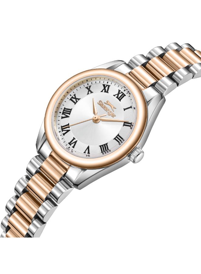 Slazenger Women's 28 MM Analog Silver Dial Metal Strap | SL-9-2591-3-530-women-watchesandjewellery-watches-image-3