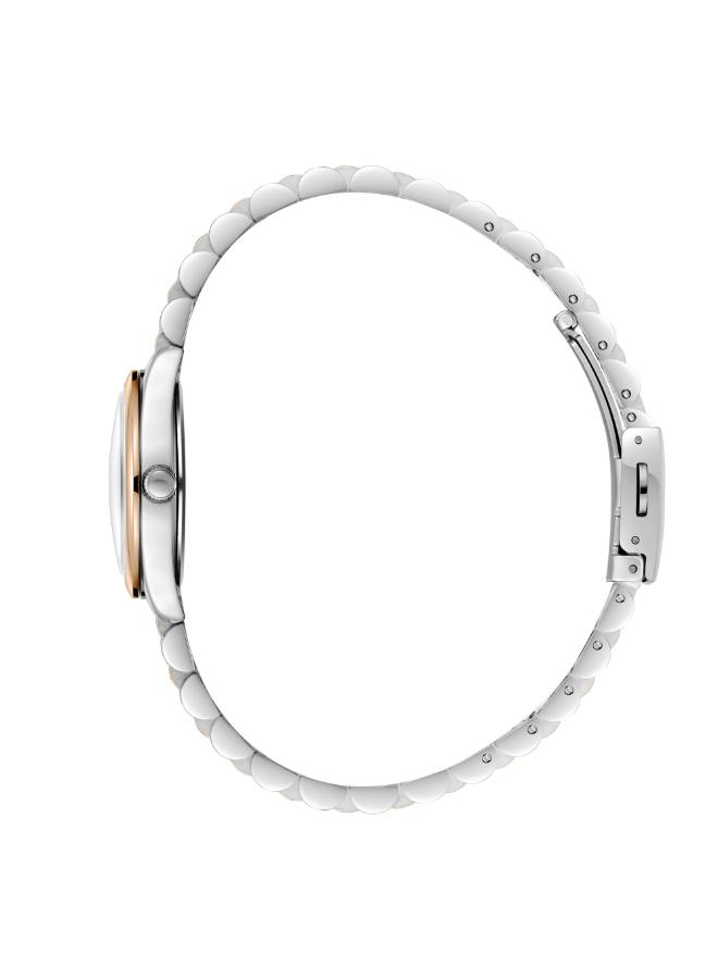 Slazenger Women's 28 MM Analog Silver Dial Metal Strap | SL-9-2591-3-530-women-watchesandjewellery-watches-image-4