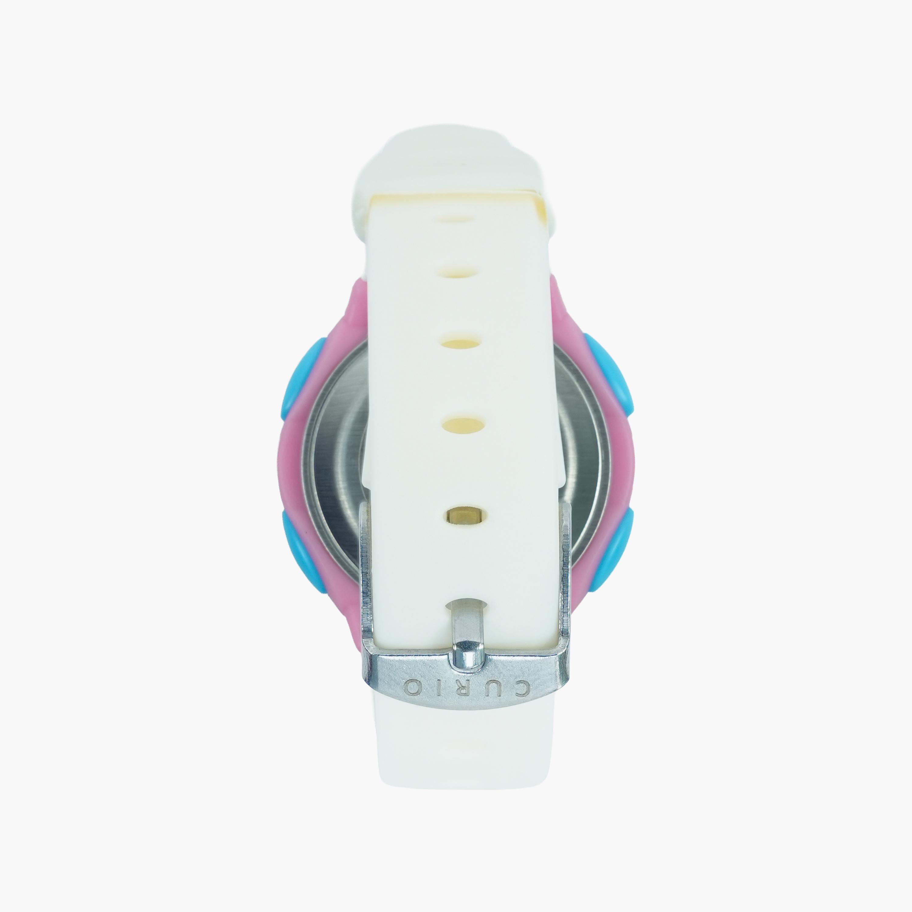 Curio Kids 35mm White  Strap Smart Watch - CU-8207L-4-girls-accessories-watches-image-3