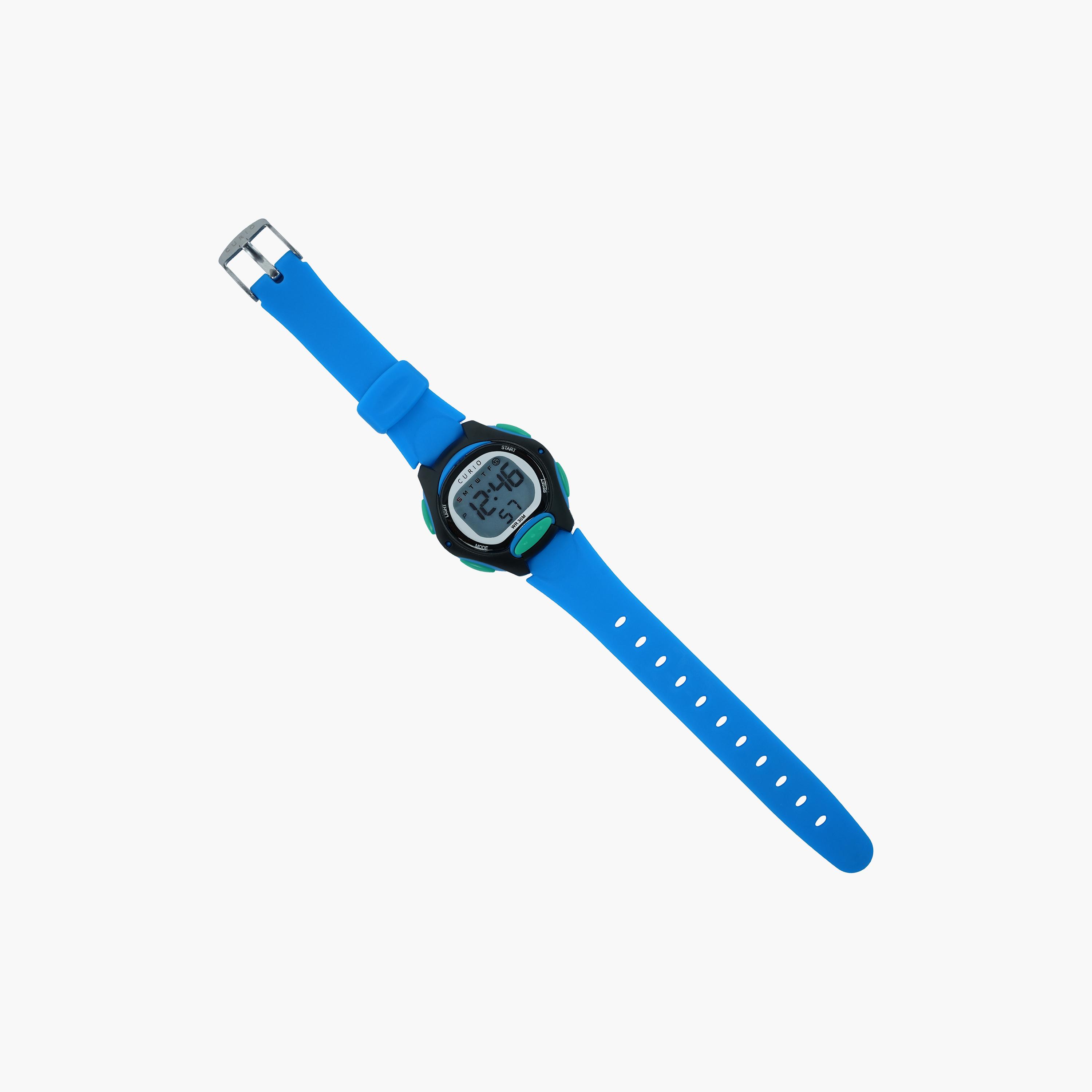 Curio Kids 35mm Blue  Strap Smart Watch - CU-8207L-5-girls-accessories-watches-image-1