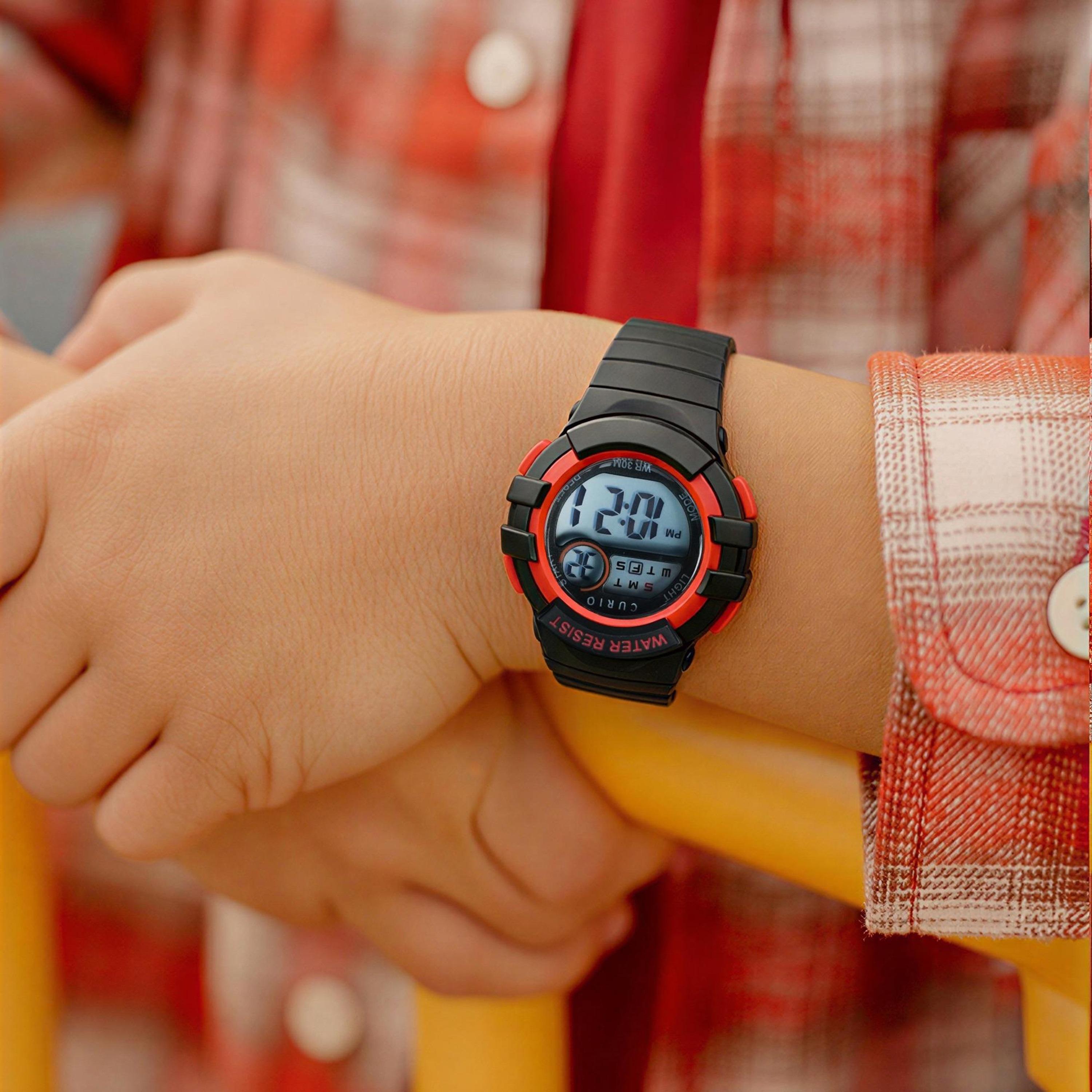 ساعة ذكية للأطفال من كوريو، مقاس 34 مم، بسوار أسود - CU-8206L-7-girls-accessories-watches-image-5