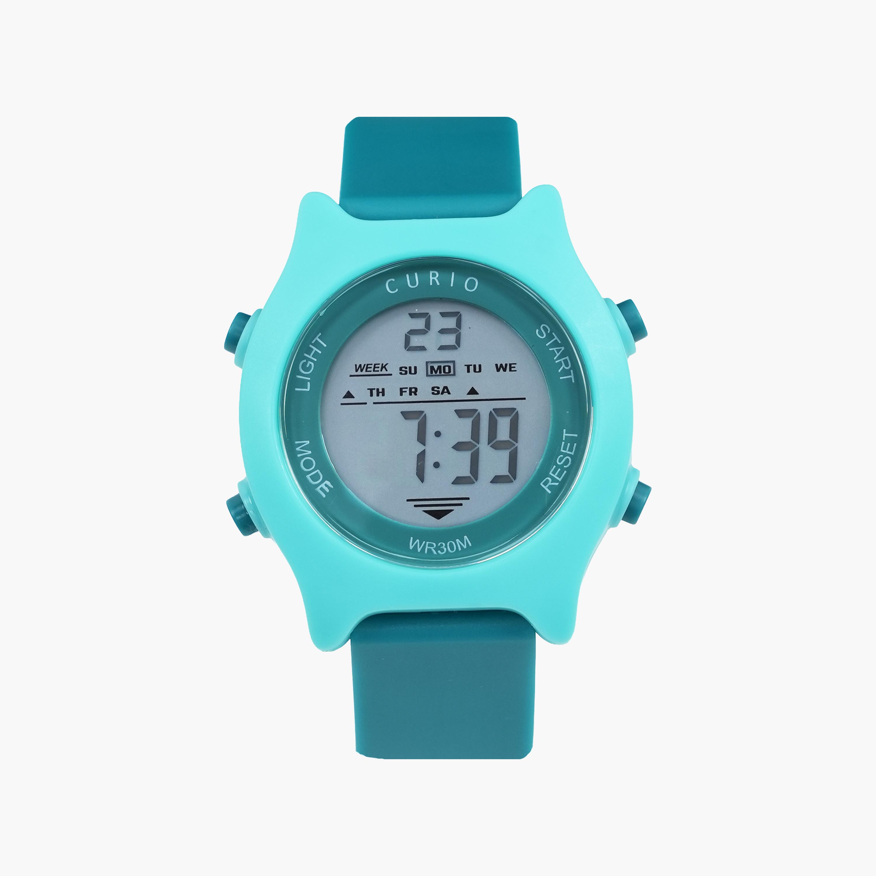 Curio Kids 38mm Green  Strap Smart Watch - CU-2341L-5-girls-accessories-watches-image-1