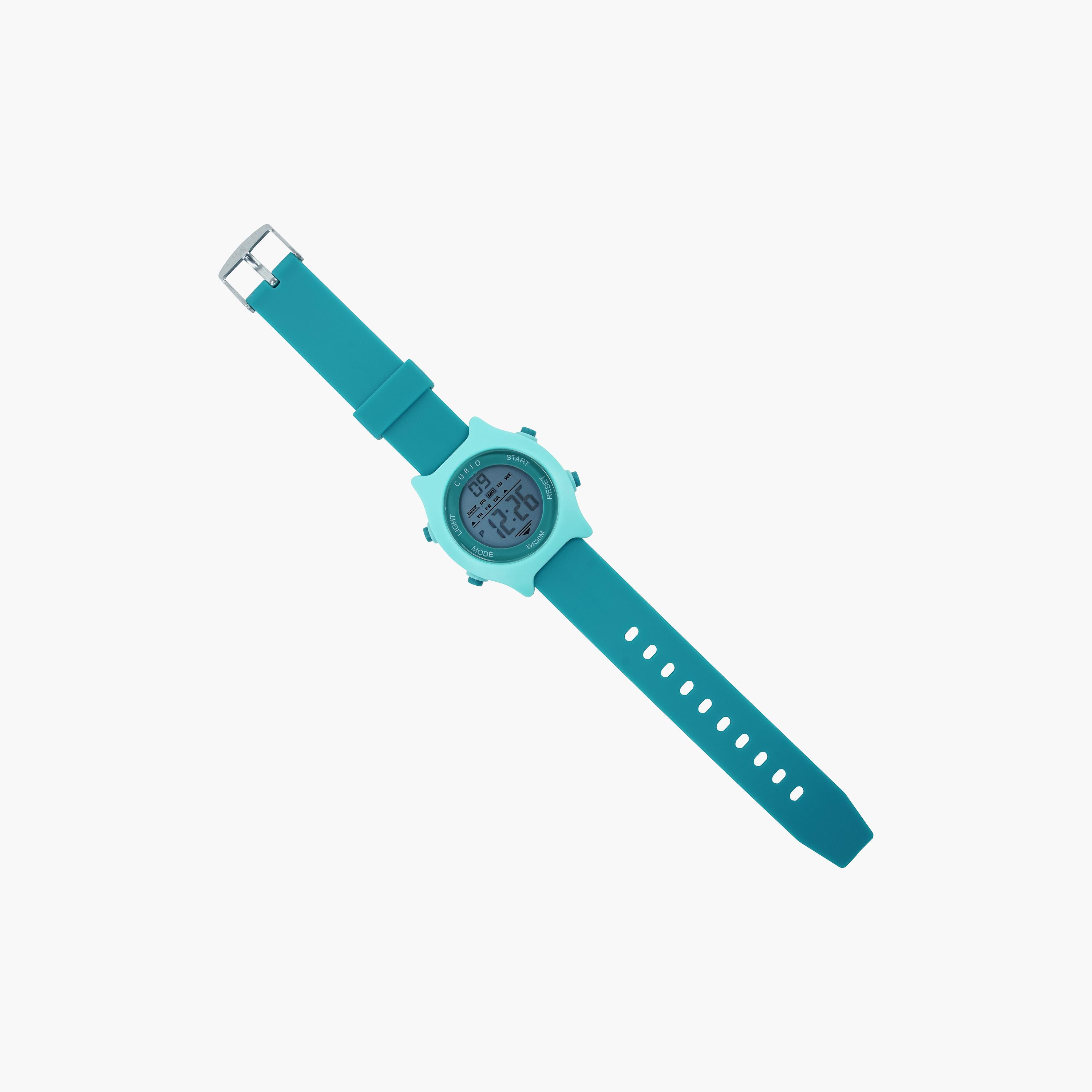 Curio Kids 38mm Green  Strap Smart Watch - CU-2341L-5-girls-accessories-watches-image-4