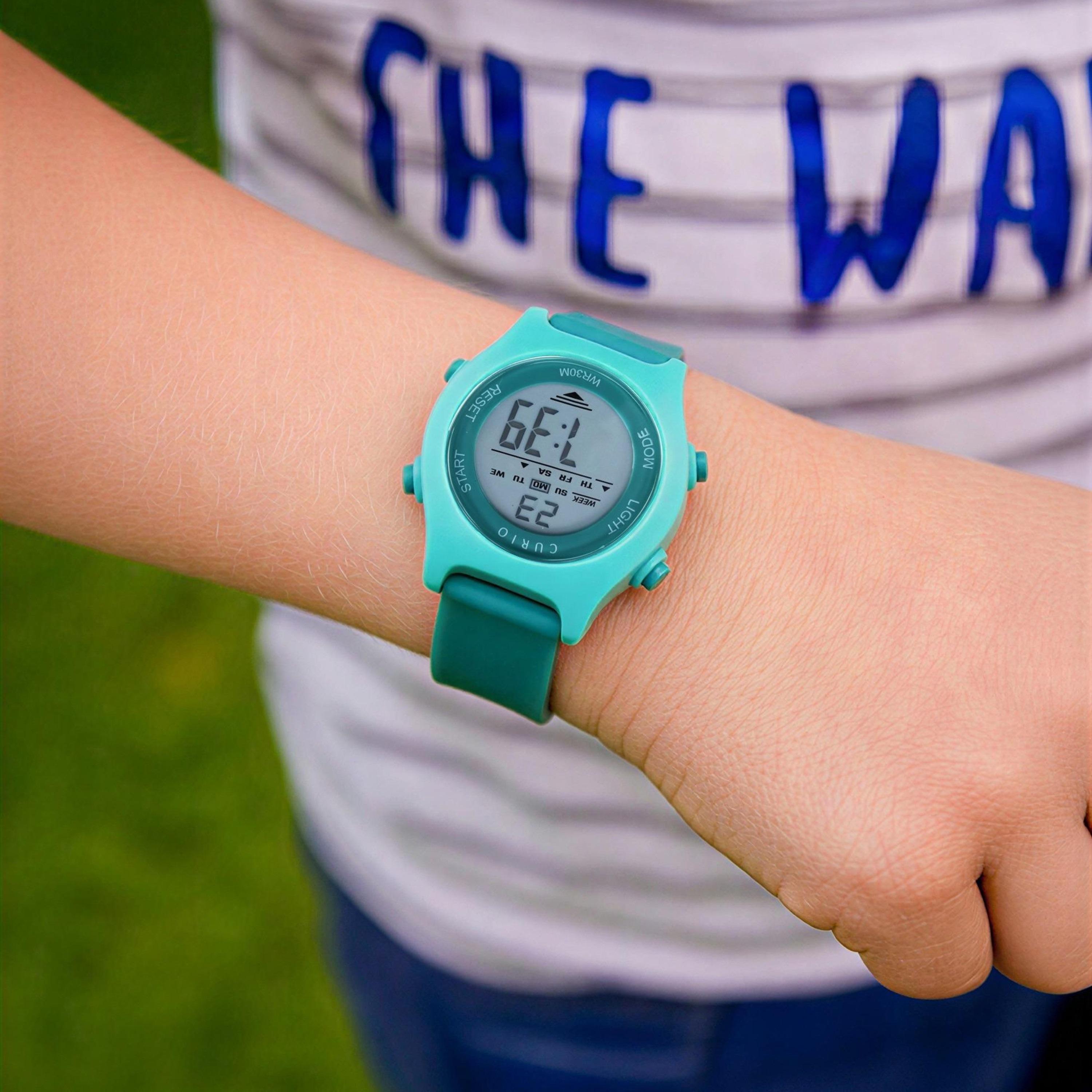 Curio Kids 38mm Green  Strap Smart Watch - CU-2341L-5-girls-accessories-watches-image-6