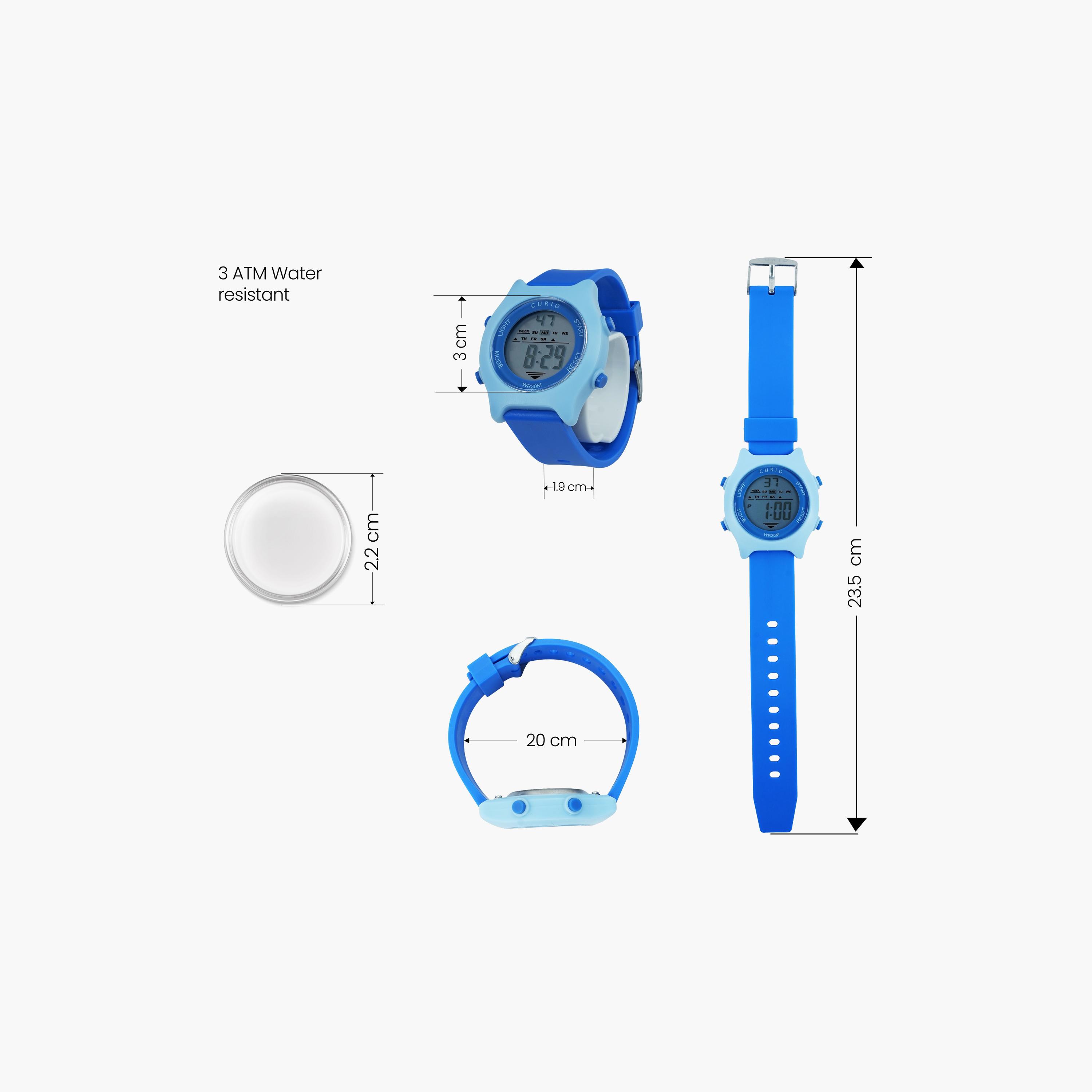 Curio Kids 38mm Blue  Strap Smart Watch - CU-2341L-6-girls-accessories-watches-image-3