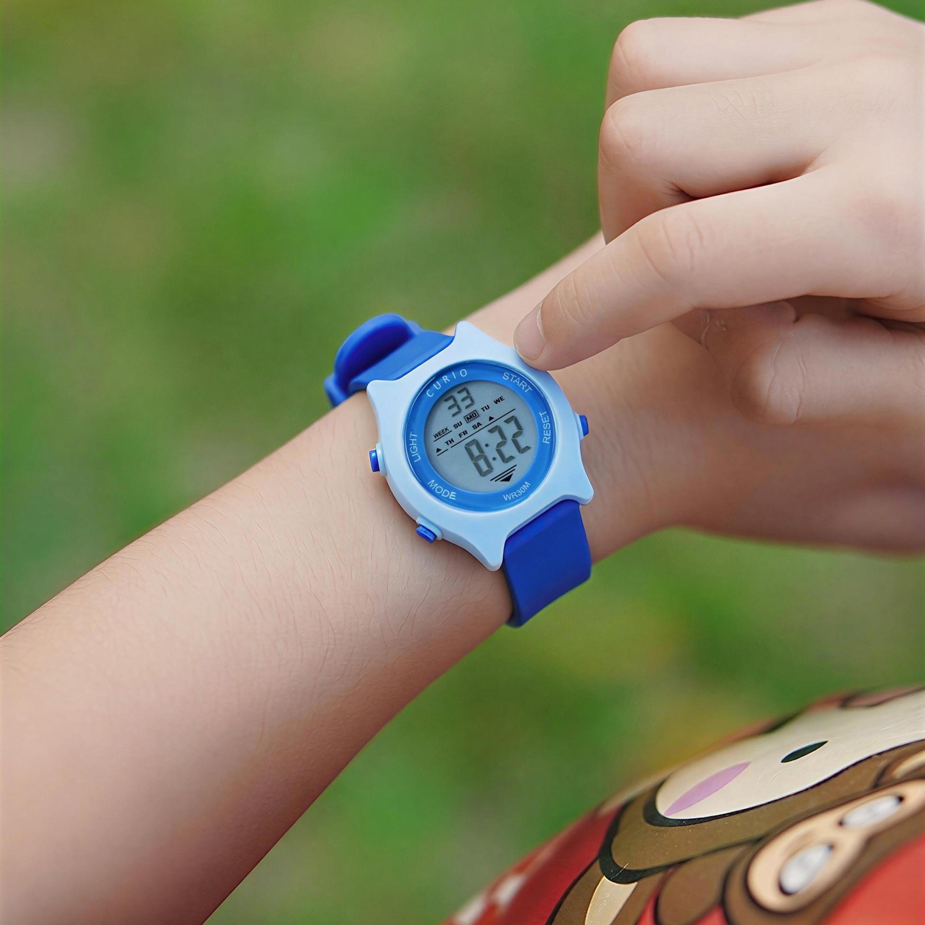 Curio Kids 38mm Blue  Strap Smart Watch - CU-2341L-6-girls-accessories-watches-image-4