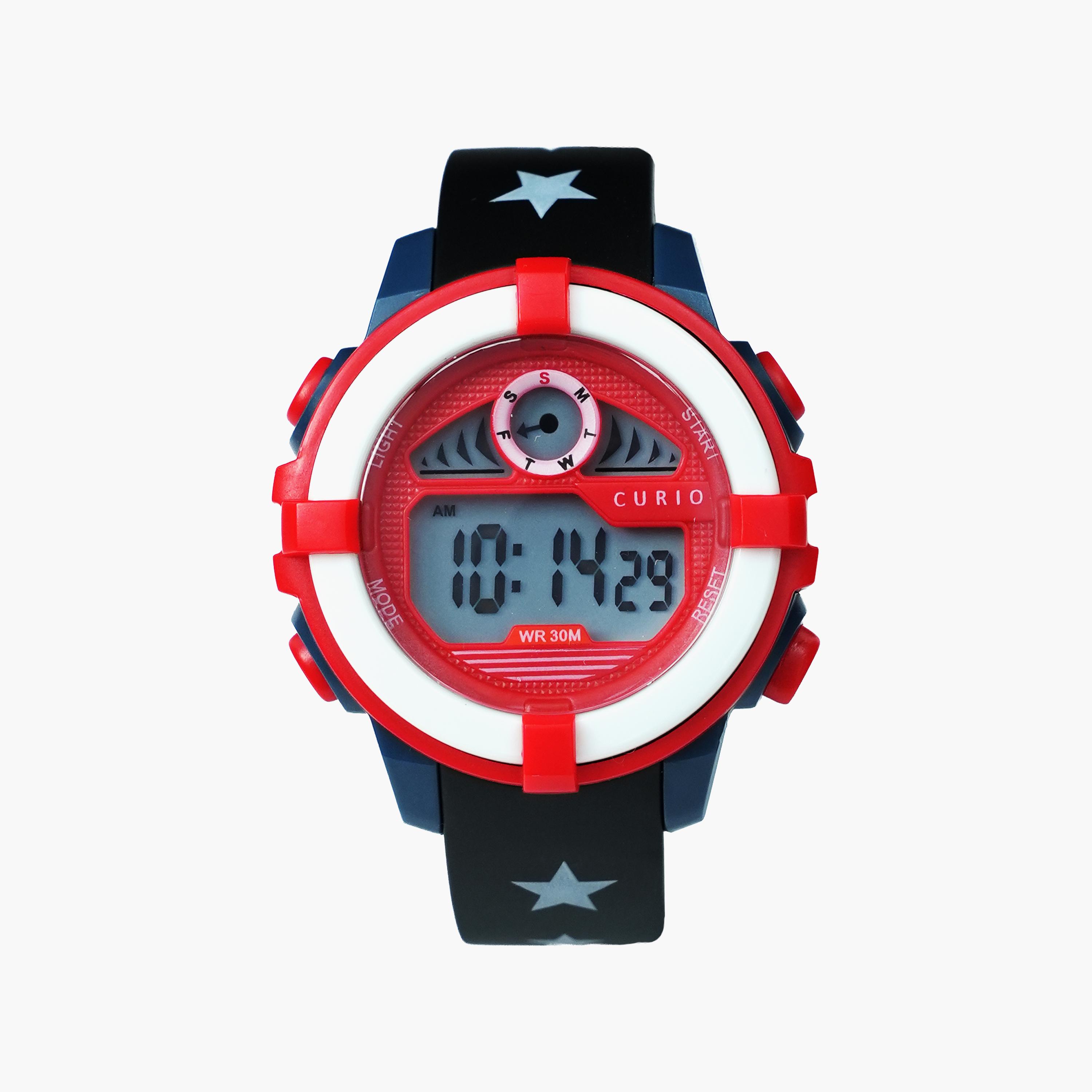 Curio Kids 36mm Black Strap Smart Watch - CU-8210L-2-girls-accessories-watches-image-1