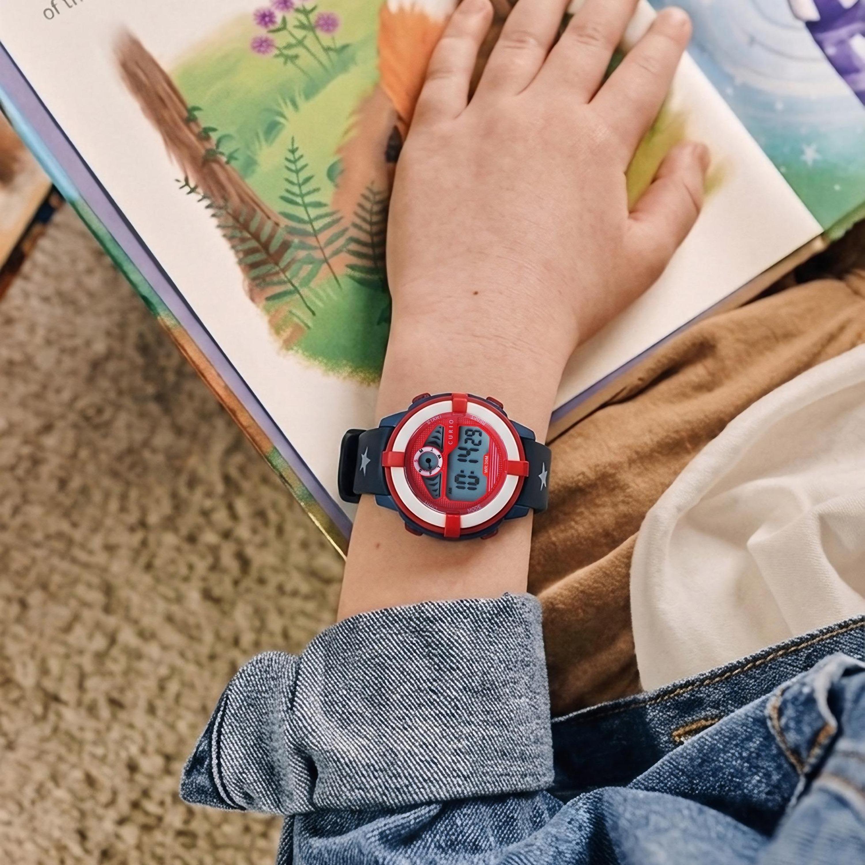 ساعة ذكية للأطفال من كوريو، مقاس 36 مم، بسوار أسود - CU-8210L-2-girls-accessories-watches-image-5