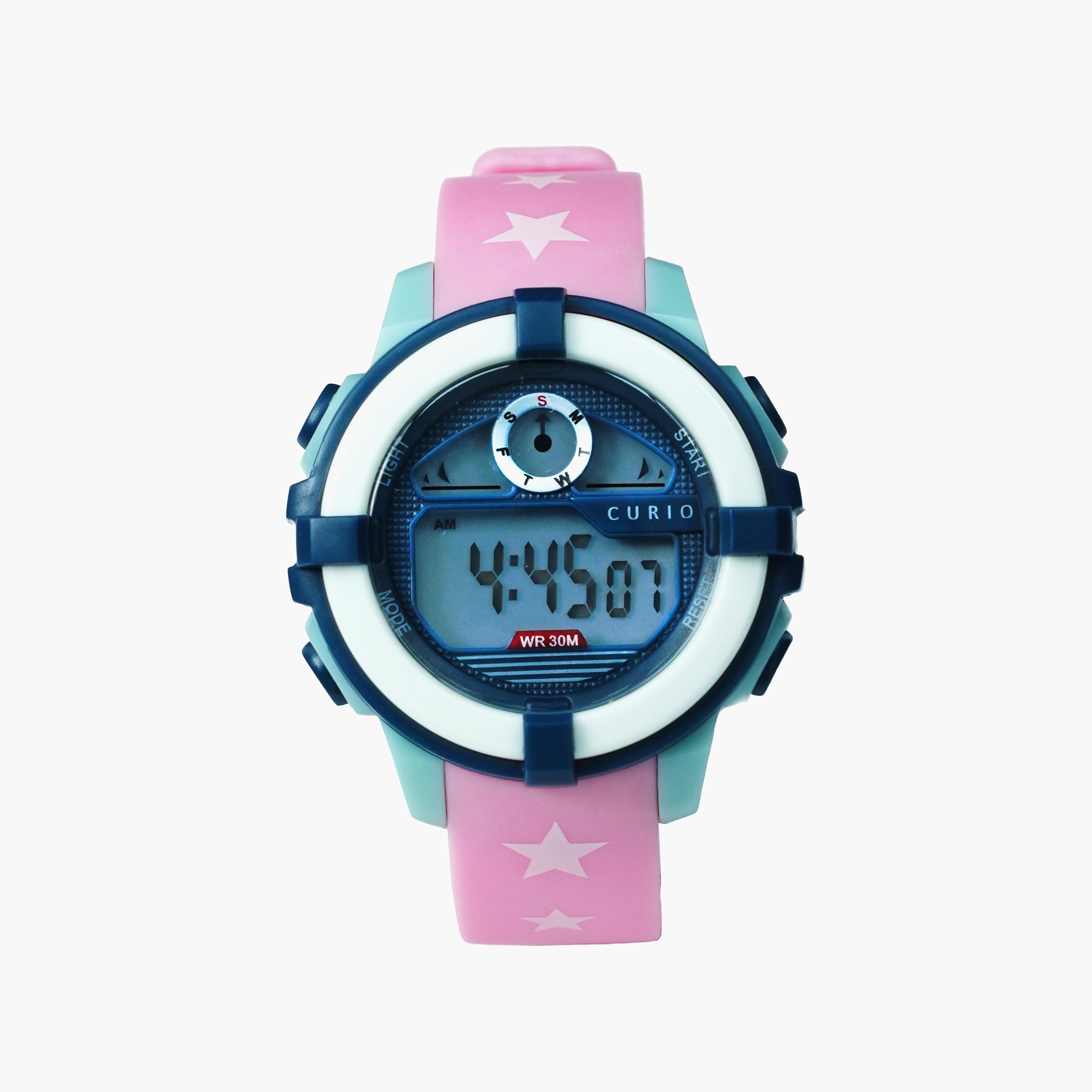 ساعة ذكية للأطفال من كوريو، مقاس 36 مم، بسوار وردي - CU-8210L-5-girls-accessories-watches-image-1