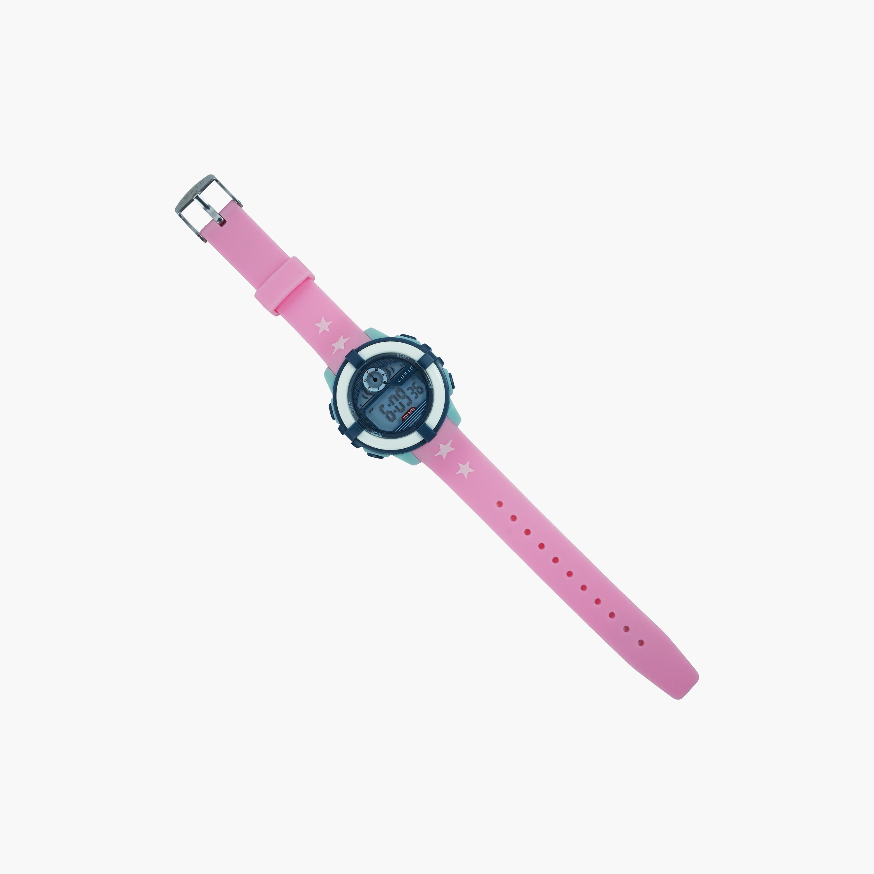 Curio Kids 36mm Pink  Strap Smart Watch - CU-8210L-5-girls-accessories-watches-image-4