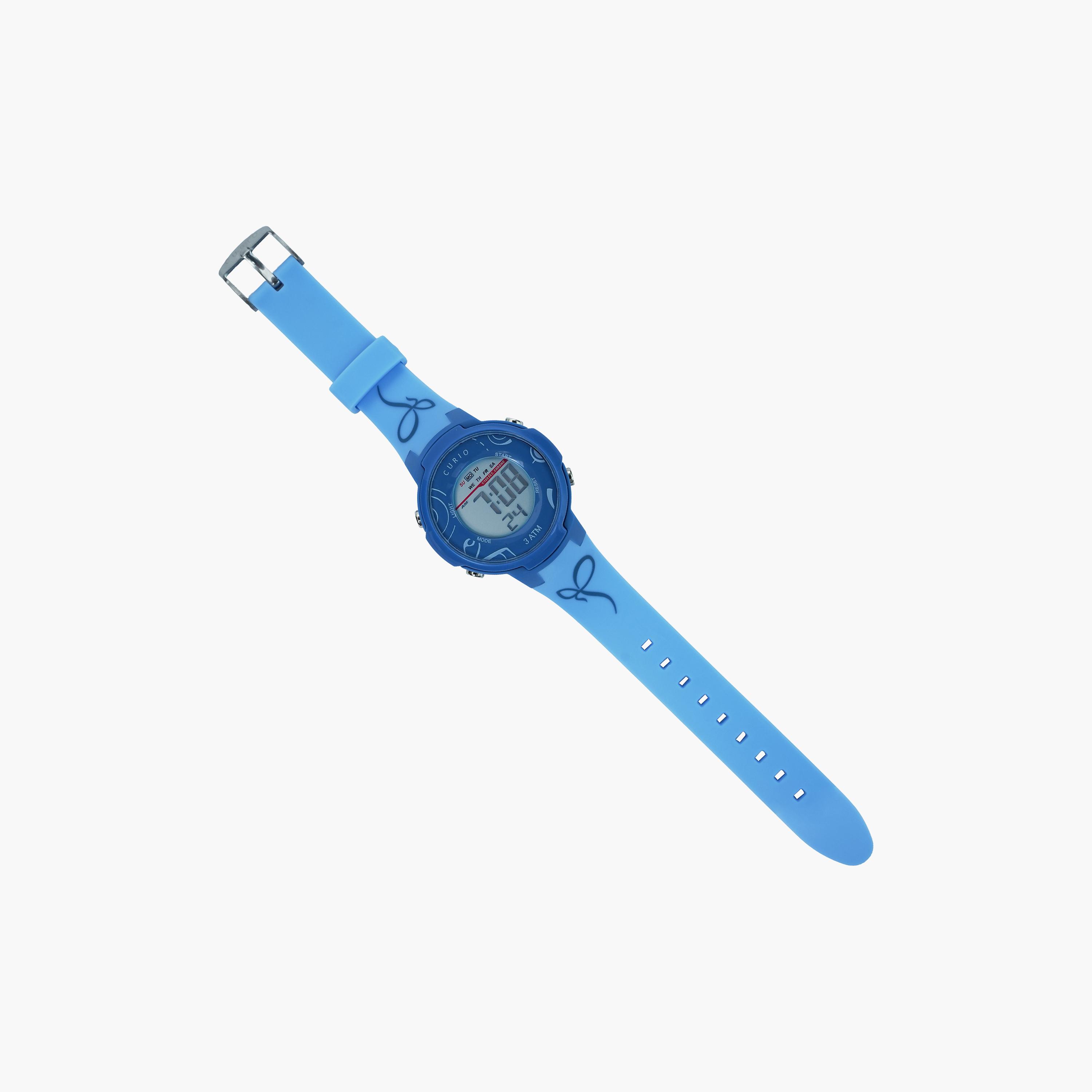 ساعة ذكية للأطفال من كوريو، مقاس 38 مم، بحزام أزرق - CU-8211L-4-girls-accessories-watches-image-3