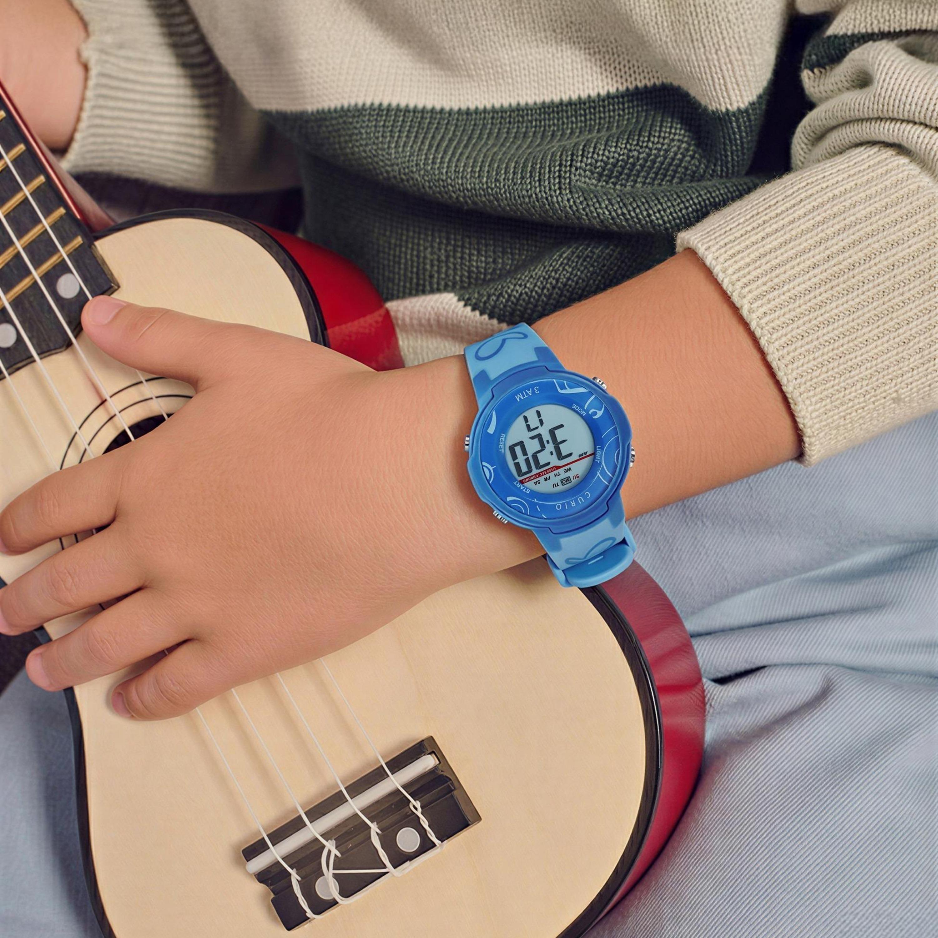 ساعة ذكية للأطفال من كوريو، مقاس 38 مم، بحزام أزرق - CU-8211L-4-girls-accessories-watches-image-5