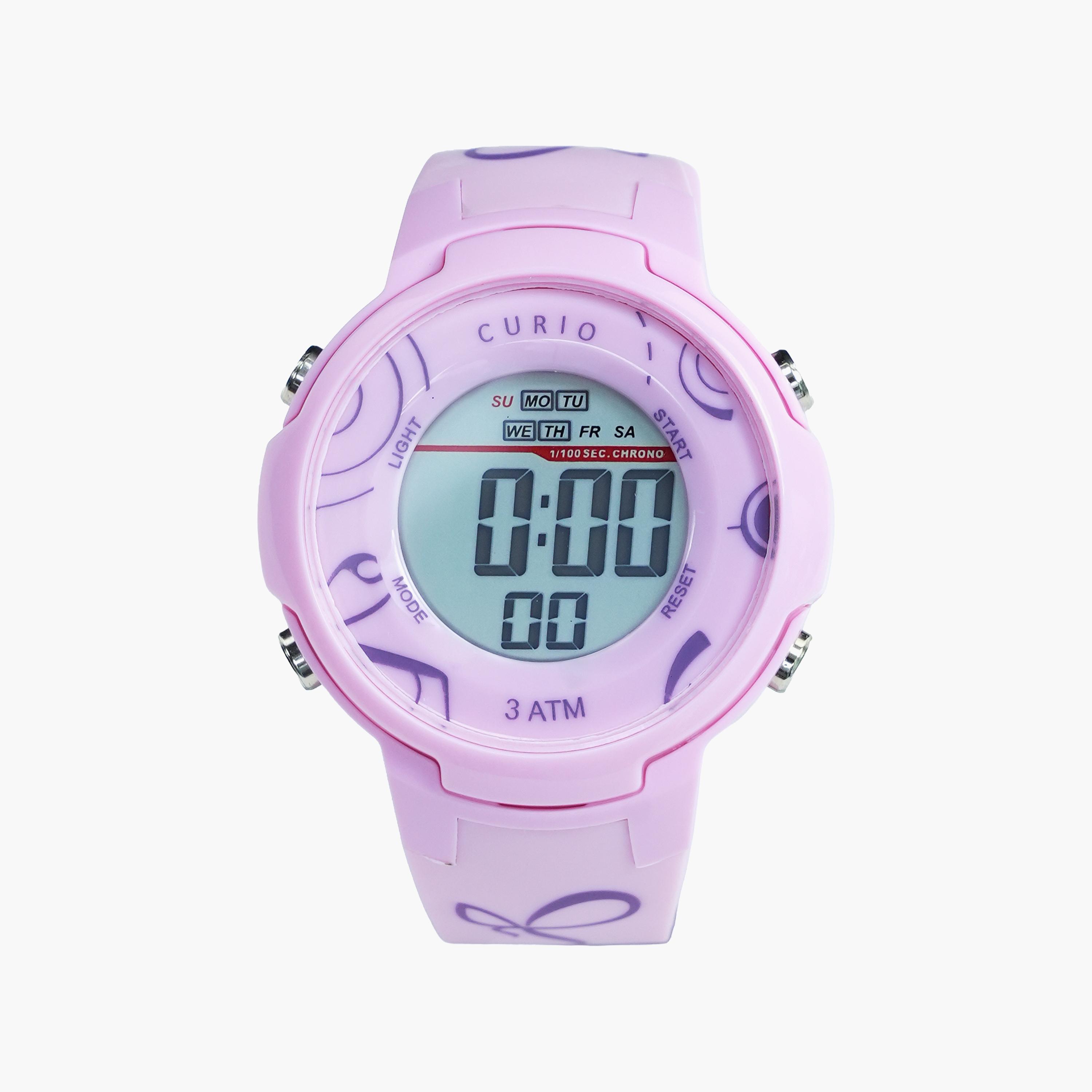 Curio Kids 38mm Pink  Strap Smart Watch - CU-8211L-6-girls-accessories-watches-image-1