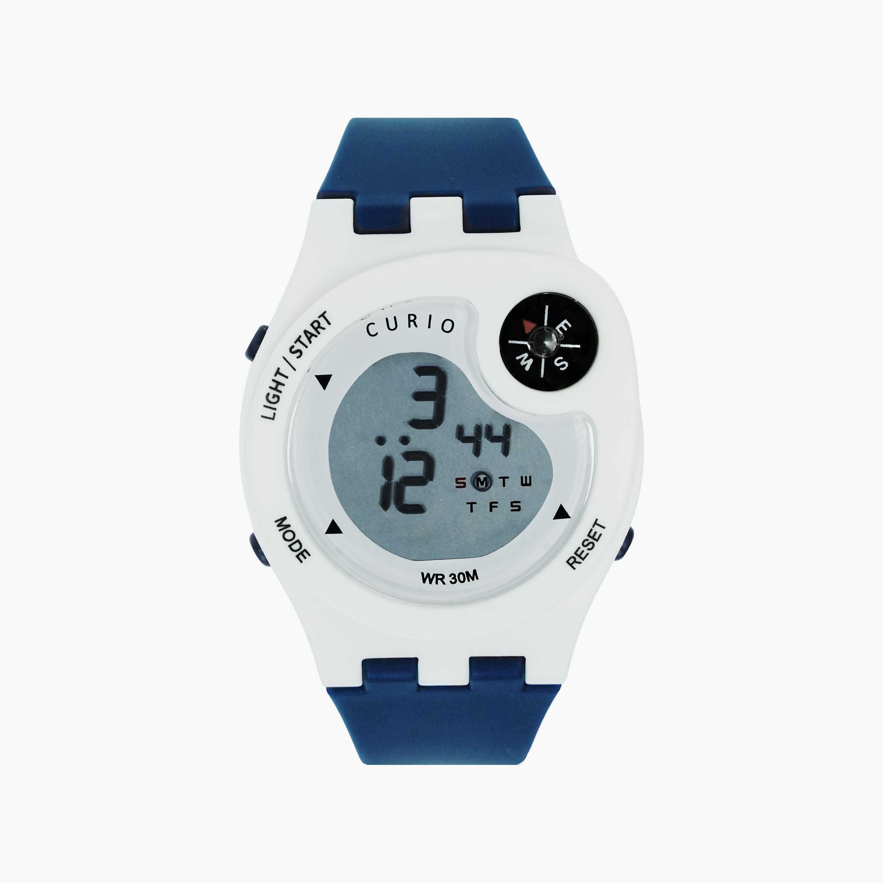 Curio Kids 40mm Blue  Strap Smart Watch - CU-2323L-2-girls-accessories-watches-image-1