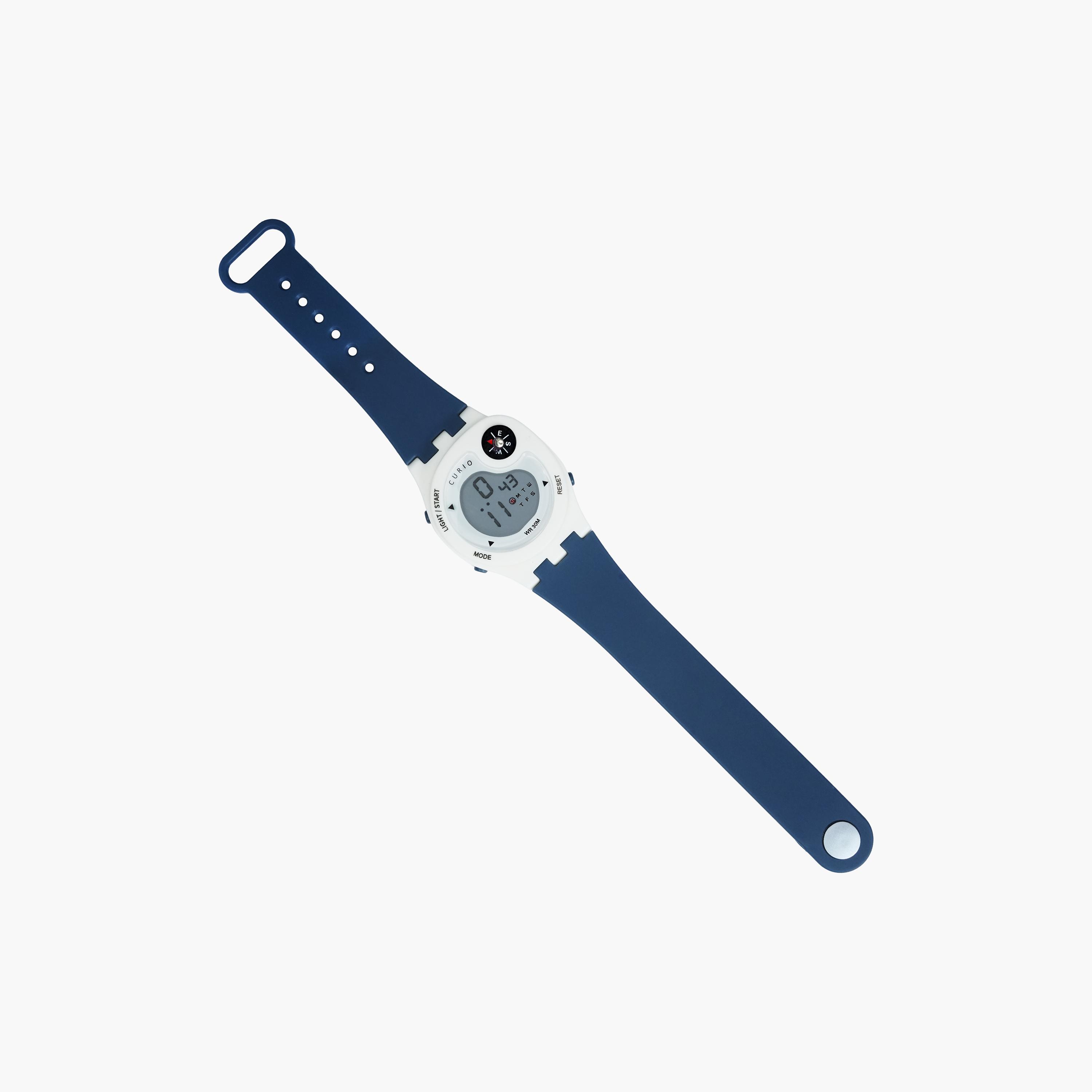 Curio Kids 40mm Blue  Strap Smart Watch - CU-2323L-2-girls-accessories-watches-image-4