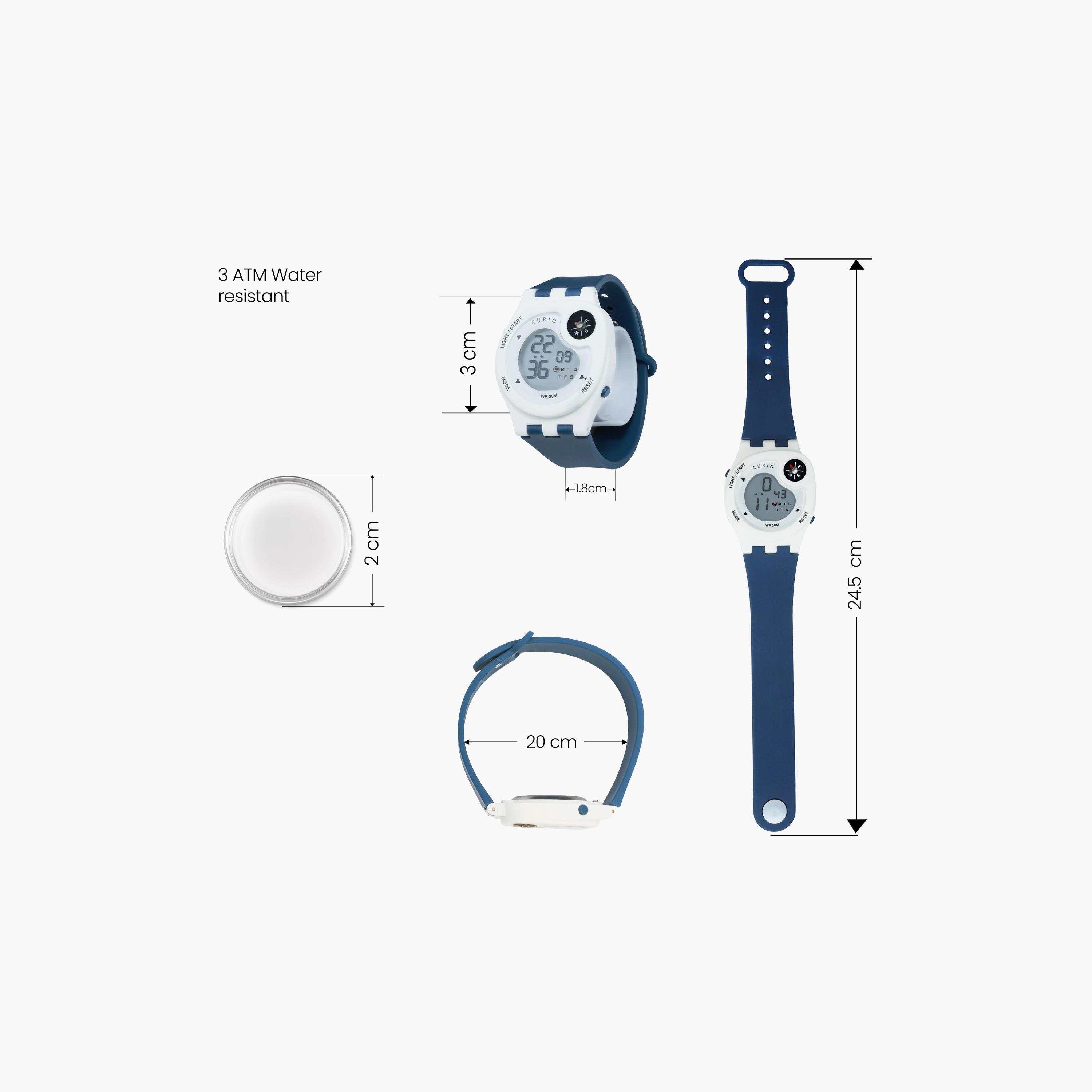 Curio Kids 40mm Blue  Strap Smart Watch - CU-2323L-2-girls-accessories-watches-image-5