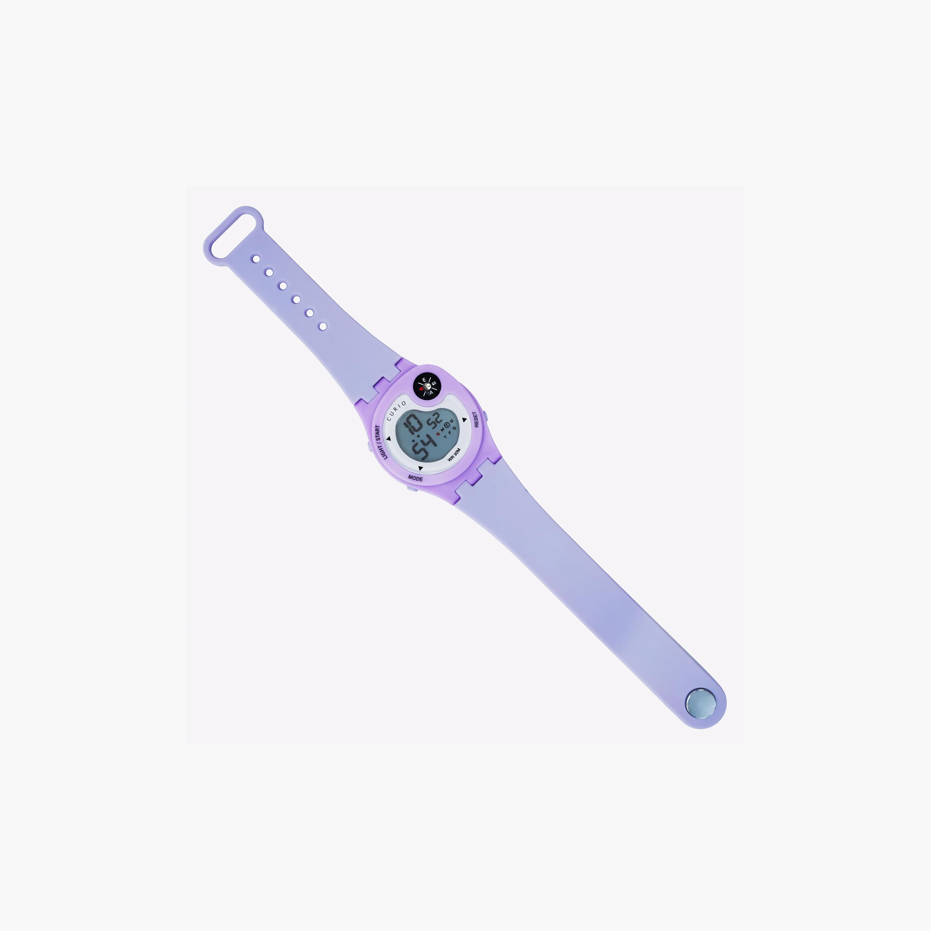 Curio Kids 40mm Purple  Strap Smart Watch - CU-2323L-4-girls-accessories-watches-image-1