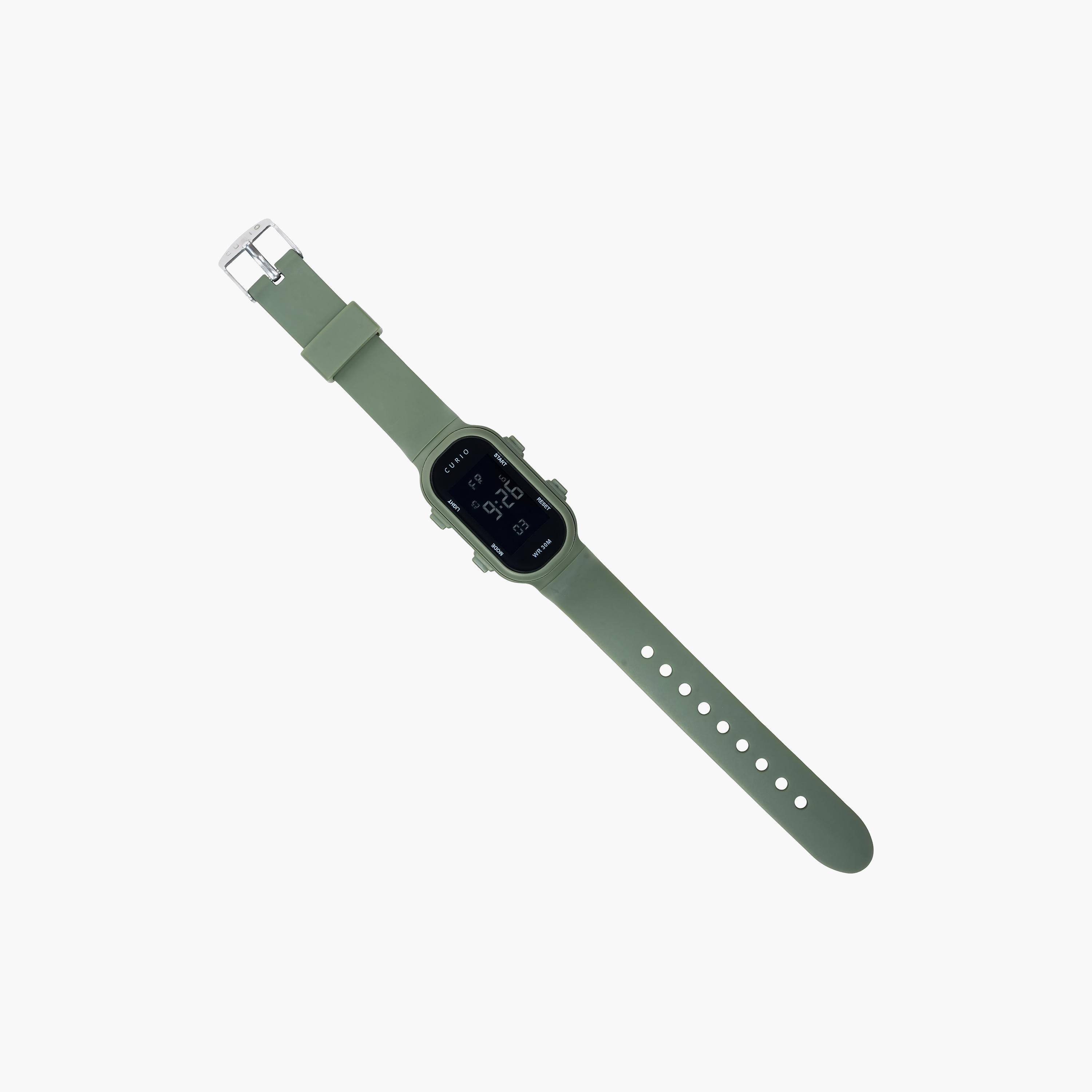 Curio Kids 26mm Green  Strap Smart Watch - CU-24207-4-girls-accessories-watches-image-4