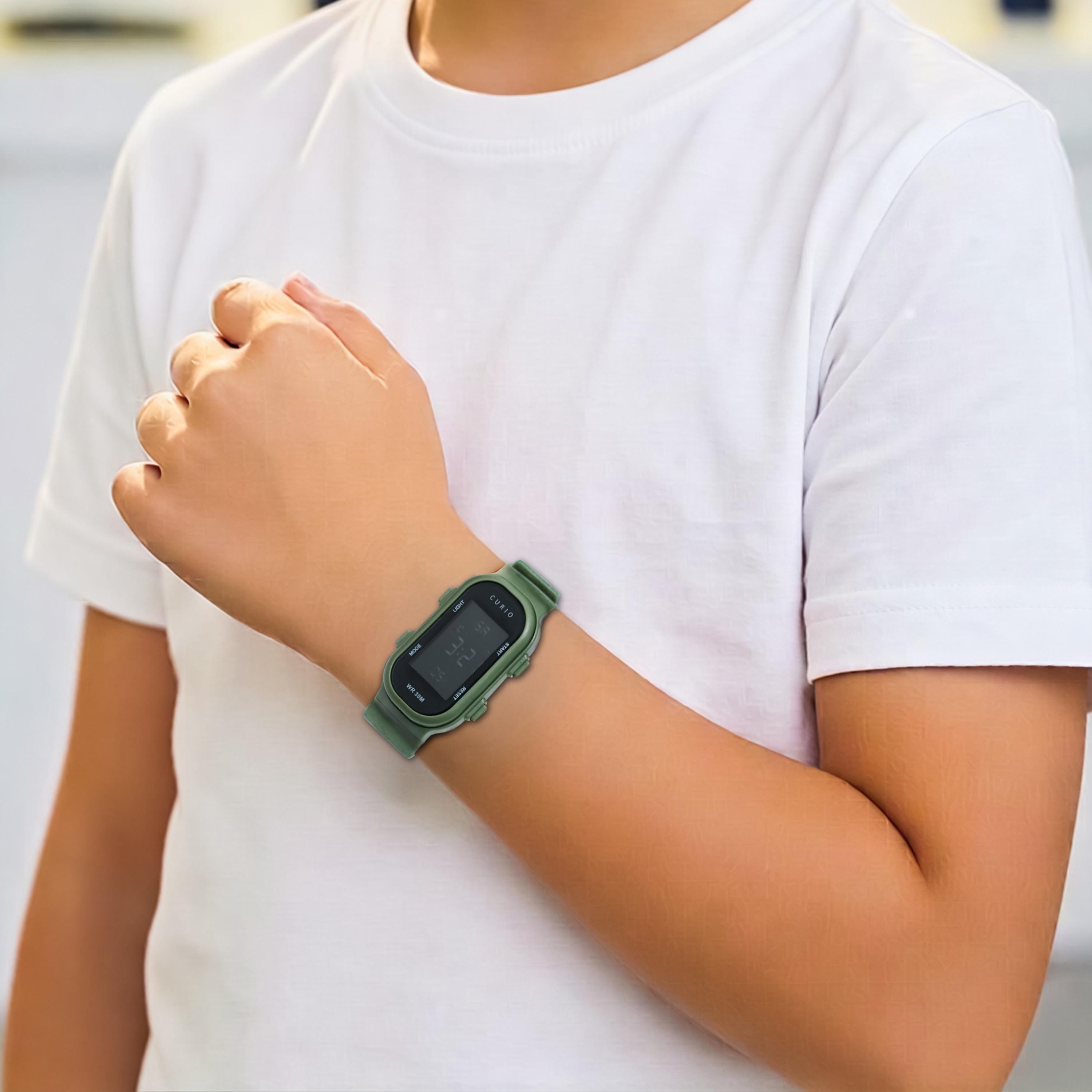 Curio Kids 26mm Green  Strap Smart Watch - CU-24207-4-girls-accessories-watches-image-6