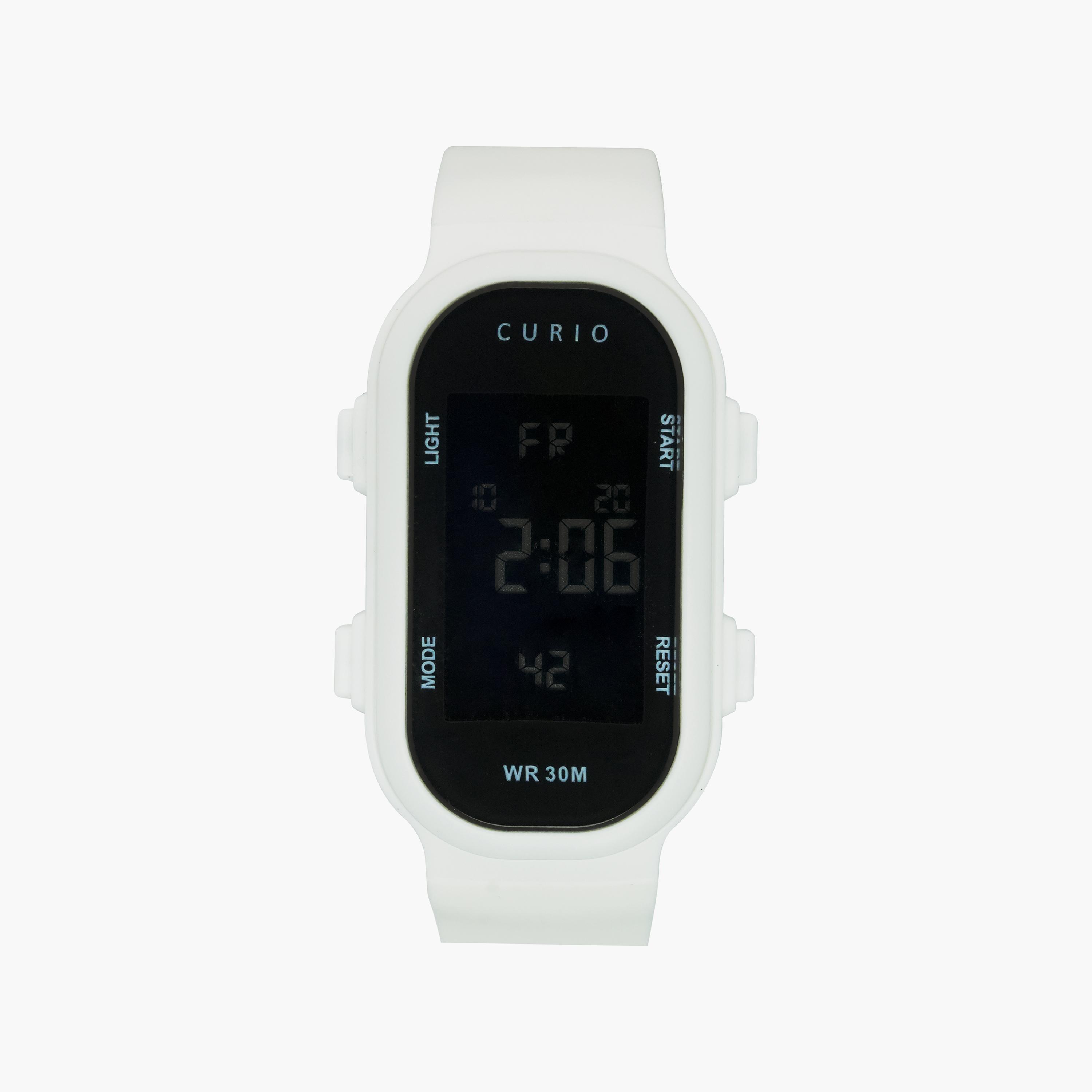 Curio Kids 26mm White  Strap Smart Watch - CU-24207-5-girls-accessories-watches-image-1