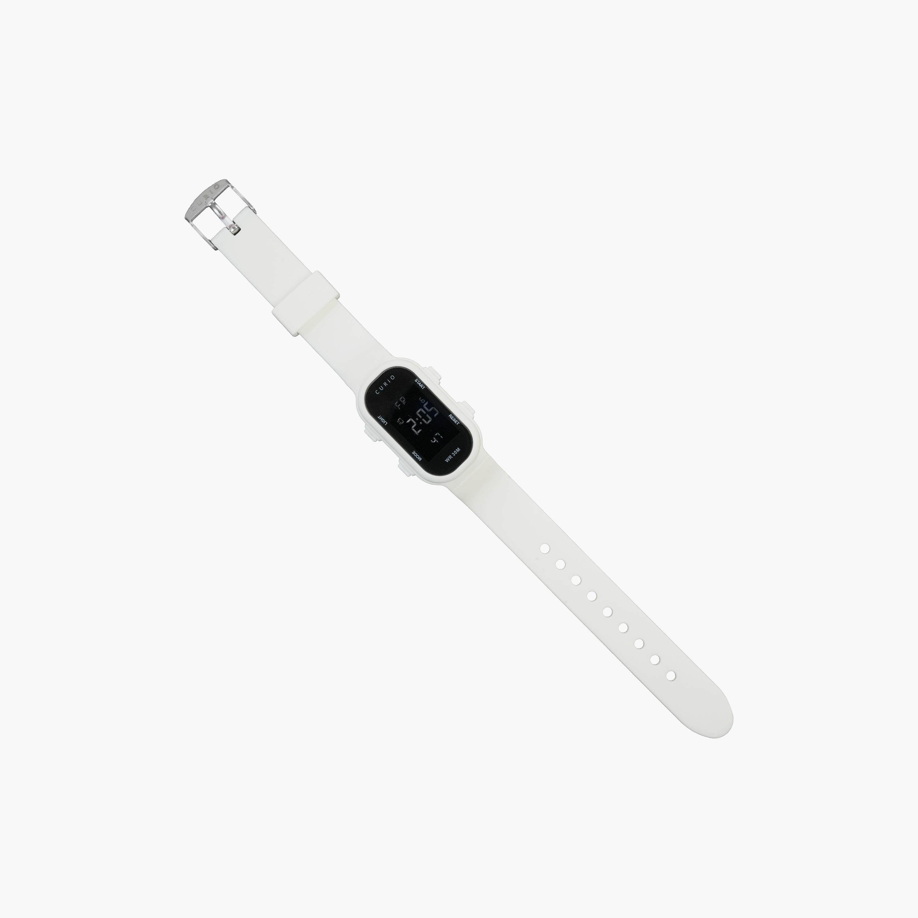 Curio Kids 26mm White  Strap Smart Watch - CU-24207-5-girls-accessories-watches-image-3