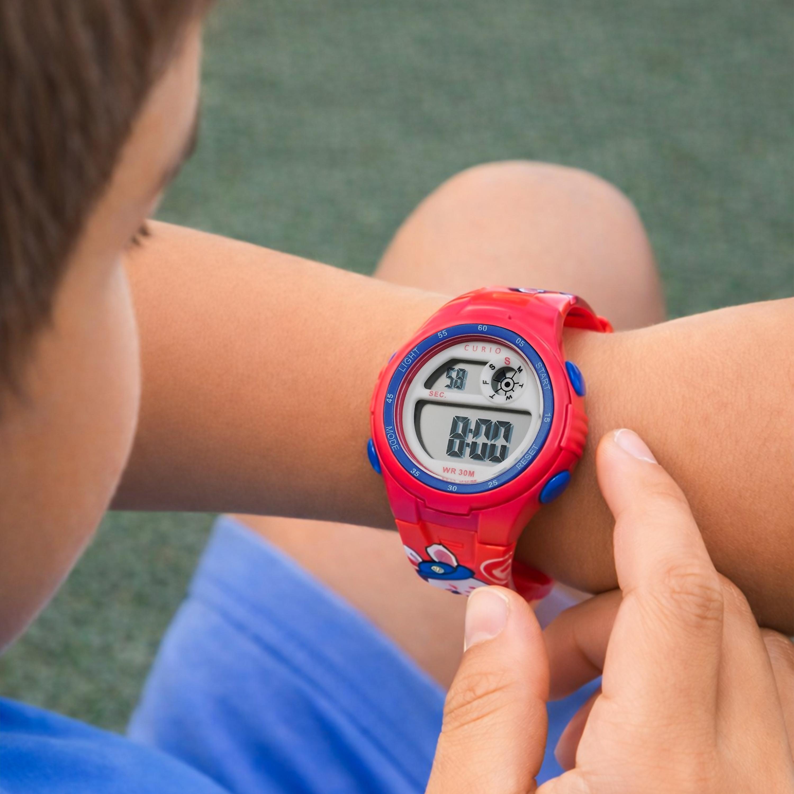 Curio Kids 38mm Pink  Strap Smart Watch - CU-2117LK-3-girls-accessories-watches-image-6