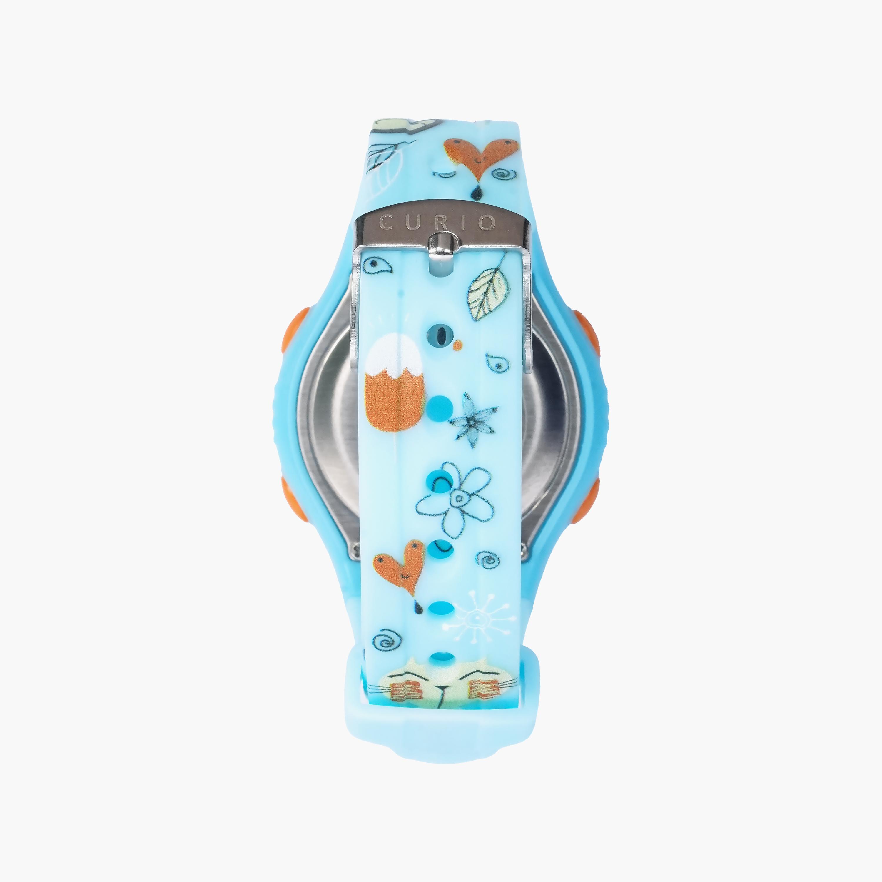 Curio Kids 38mm Blue  Strap Smart Watch - CU-2117LK-9-girls-accessories-watches-image-3