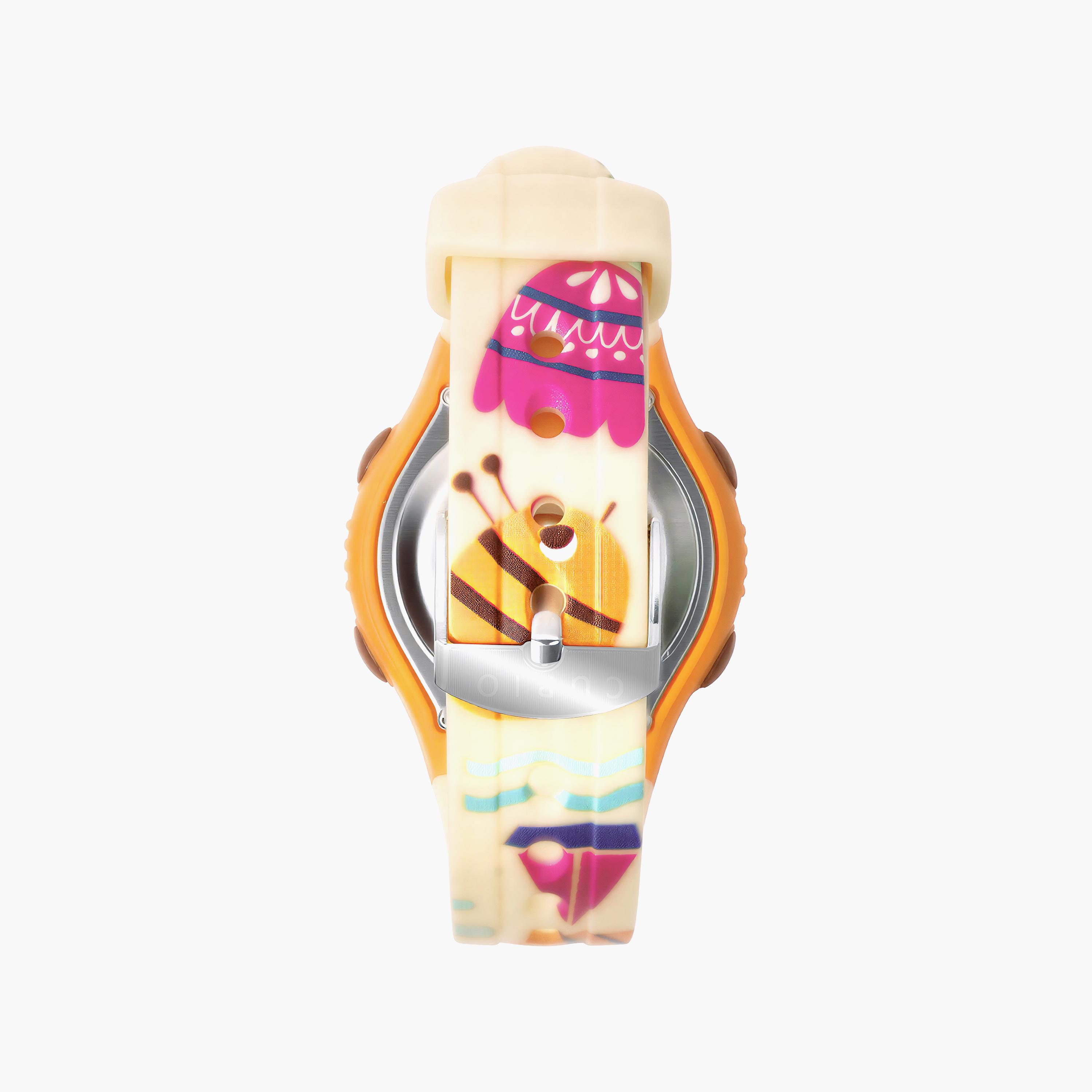 Curio Kids 38mm Beige Strap Smart Watch - CU-2117LK-11-girls-accessories-watches-image-3