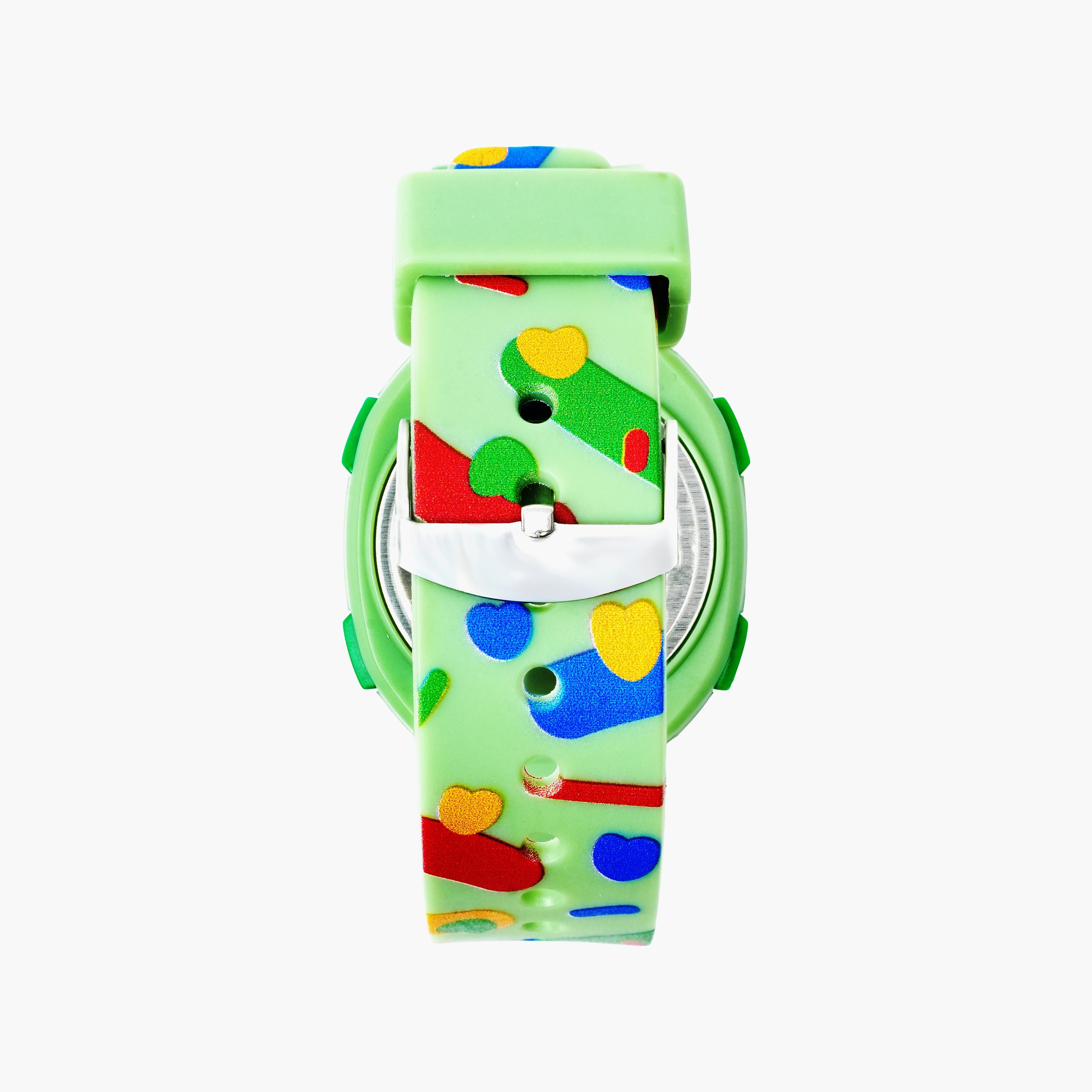 ساعة ذكية للأطفال من كوريو، مقاس 37 مم، بحزام أخضر - CU-2207LK-5-girls-accessories-watches-image-3