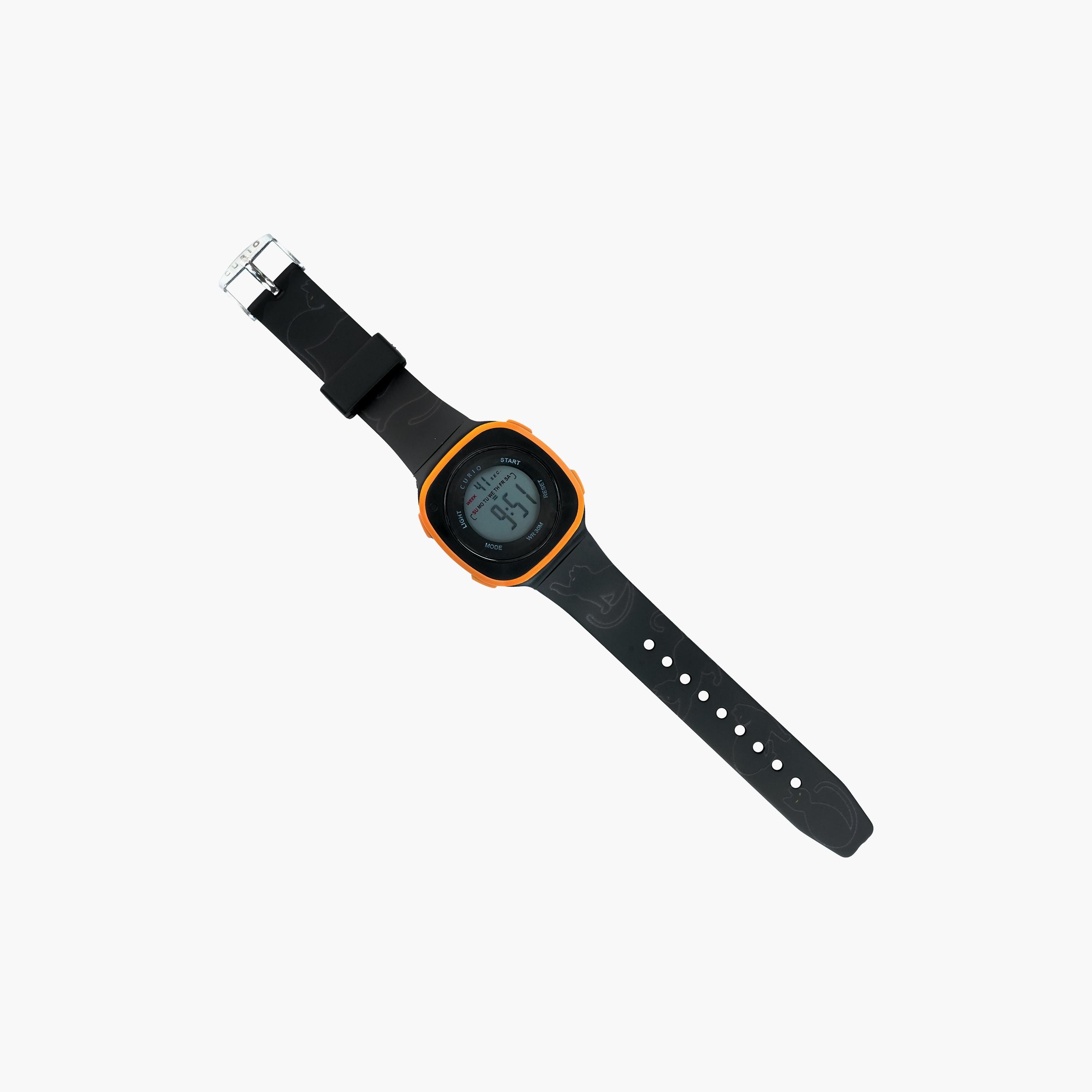 ساعة ذكية للأطفال من كوريو، مقاس 37 مم، بسوار أسود - CU-2207LK-8-girls-accessories-watches-image-3