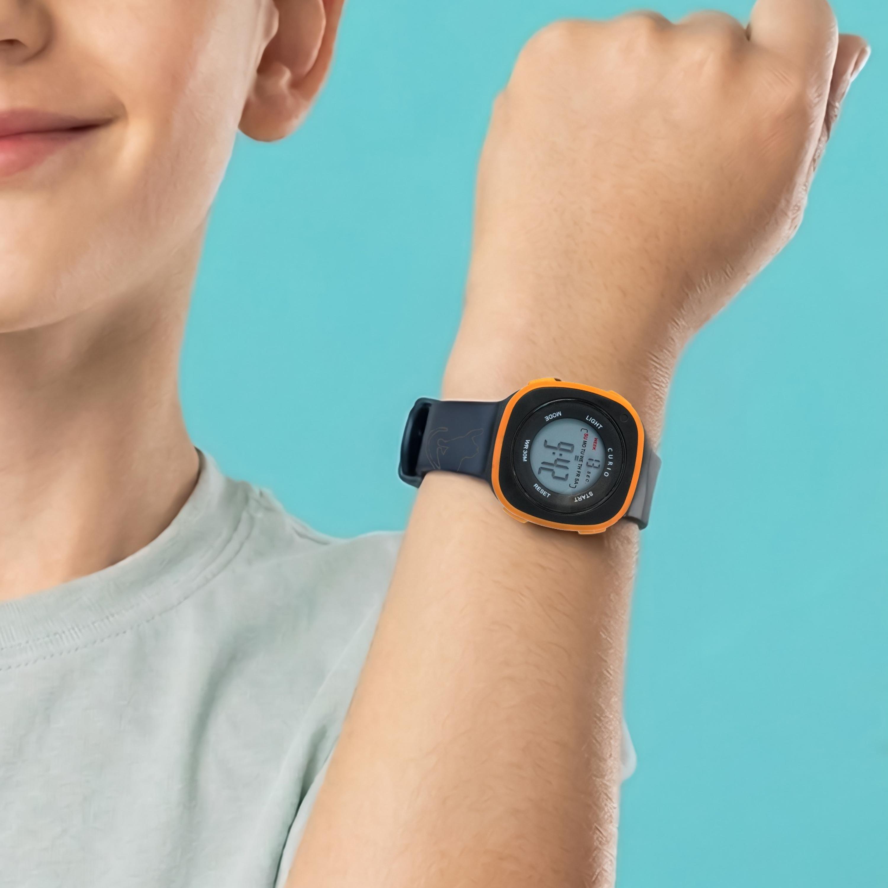 ساعة ذكية للأطفال من كوريو، مقاس 37 مم، بسوار أسود - CU-2207LK-8-girls-accessories-watches-image-5