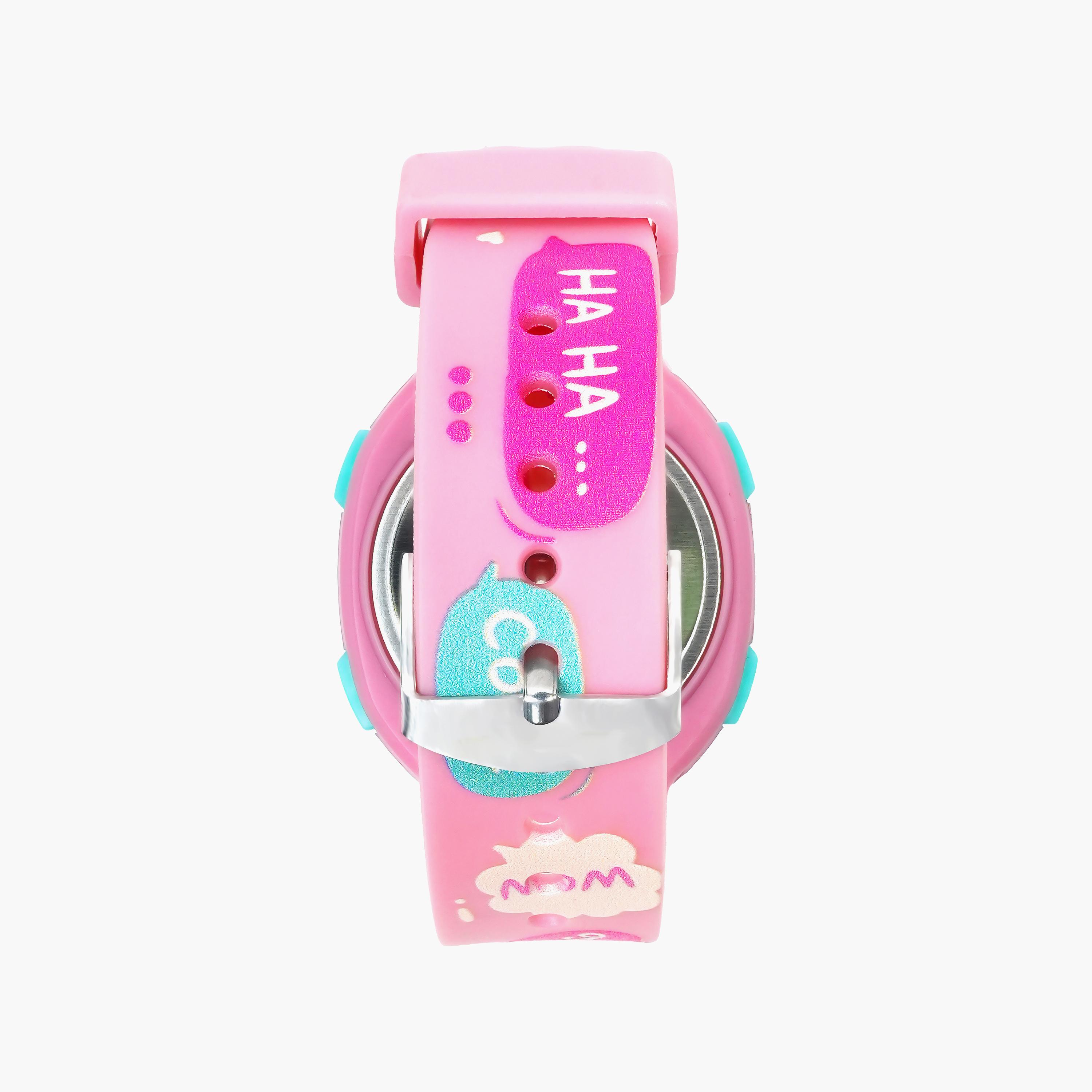 Curio Kids 41mm Pink  Strap Smart Watch - CU-8217LK-10-girls-accessories-watches-image-3
