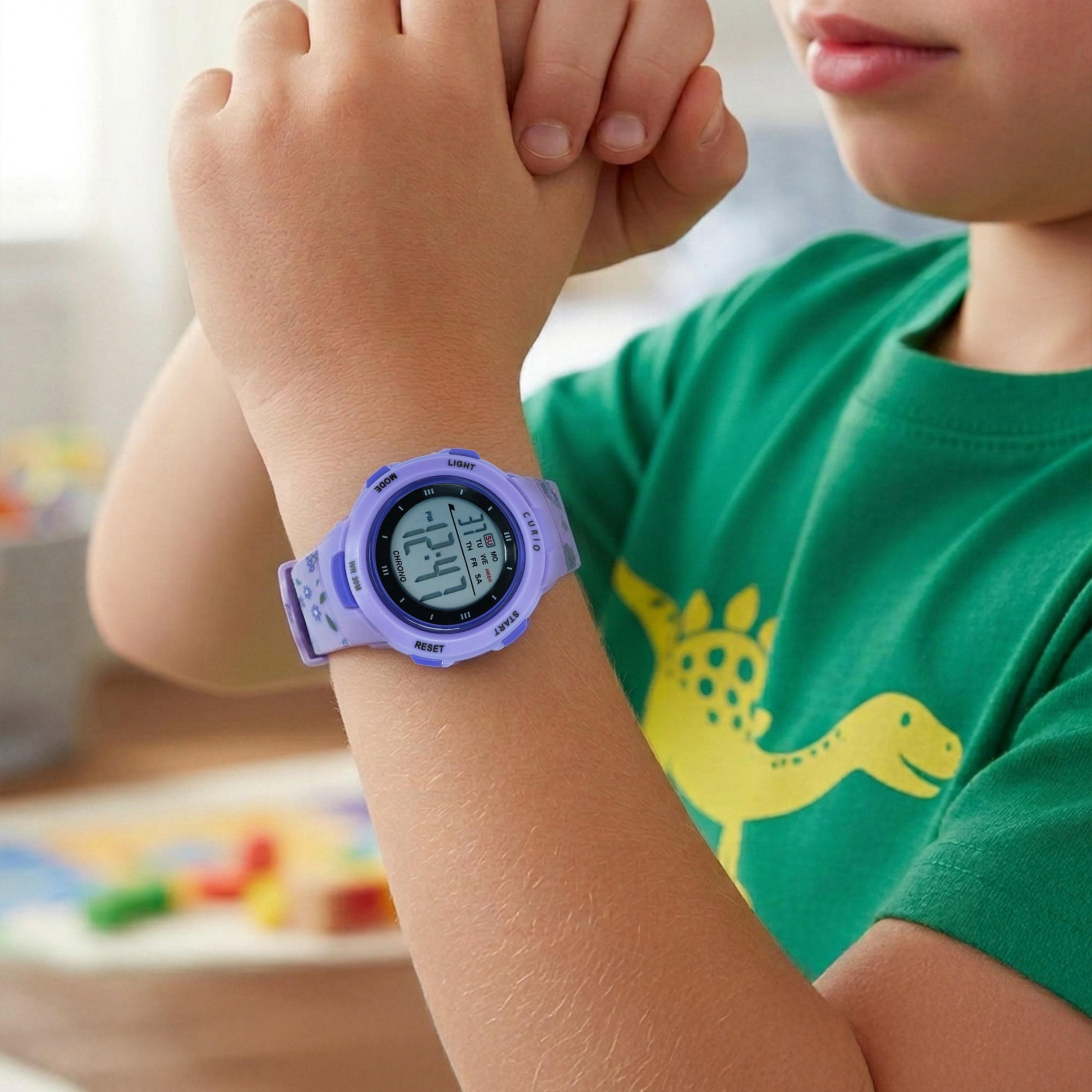 ساعة ذكية للأطفال من كوريو، مقاس 41 مم، بحزام بنفسجي - CU-8217LK-11-girls-accessories-watches-image-5