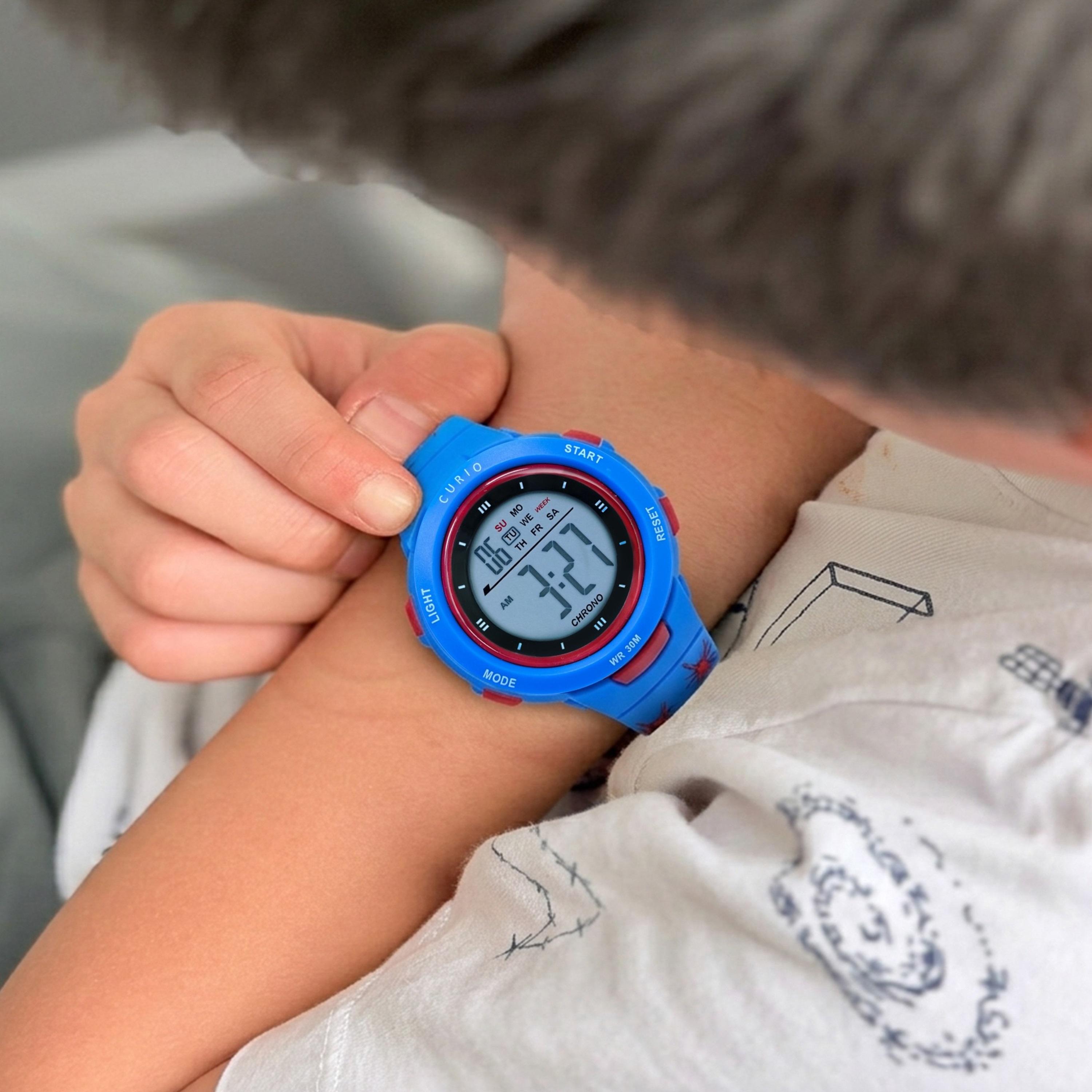 ساعة ذكية للأطفال من كوريو، مقاس 41 مم، بحزام أزرق - CU-8217LK-15-girls-accessories-watches-image-5