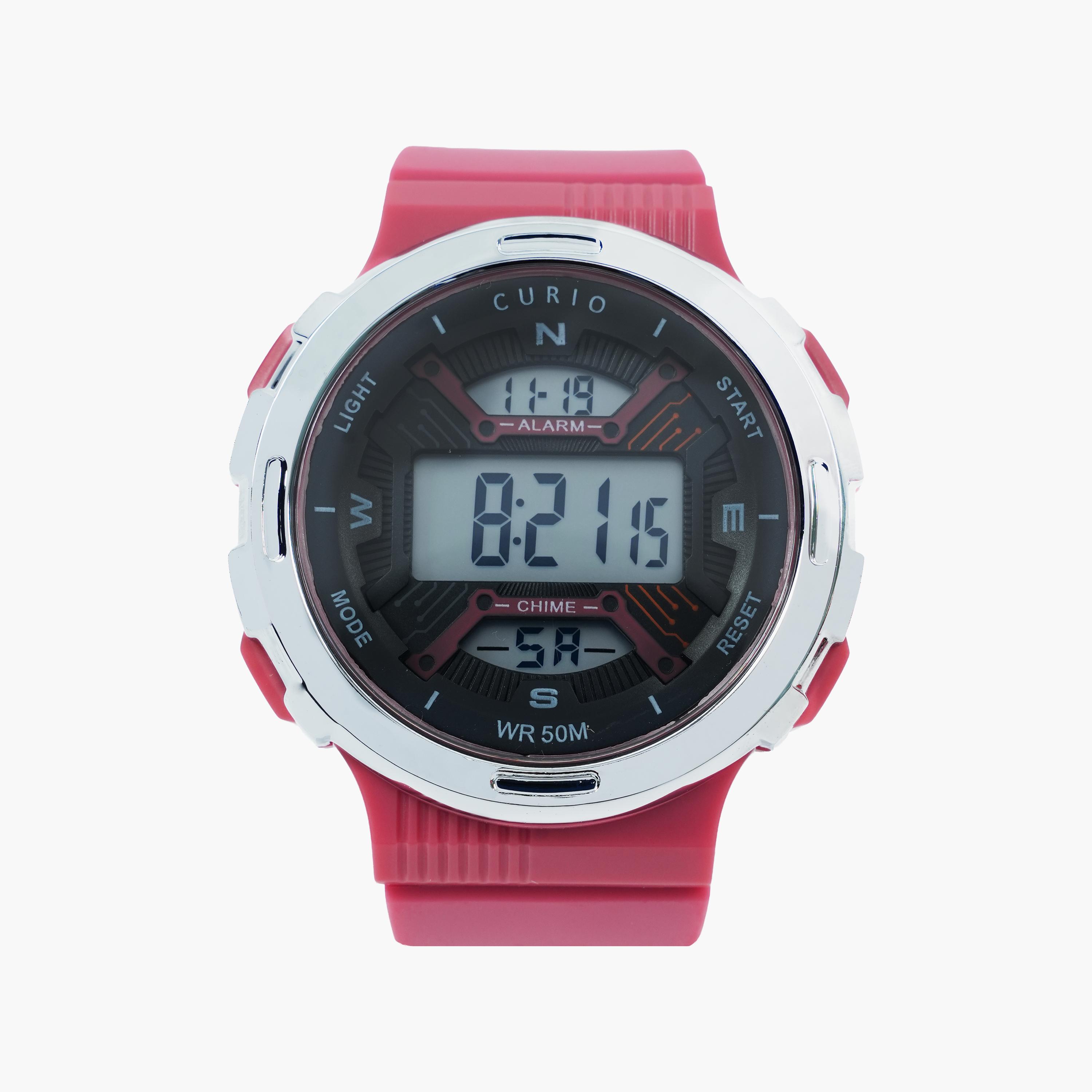 Curio Kids 29mm Pink  Strap Smart Watch - CU-2301G-5-girls-accessories-watches-image-1