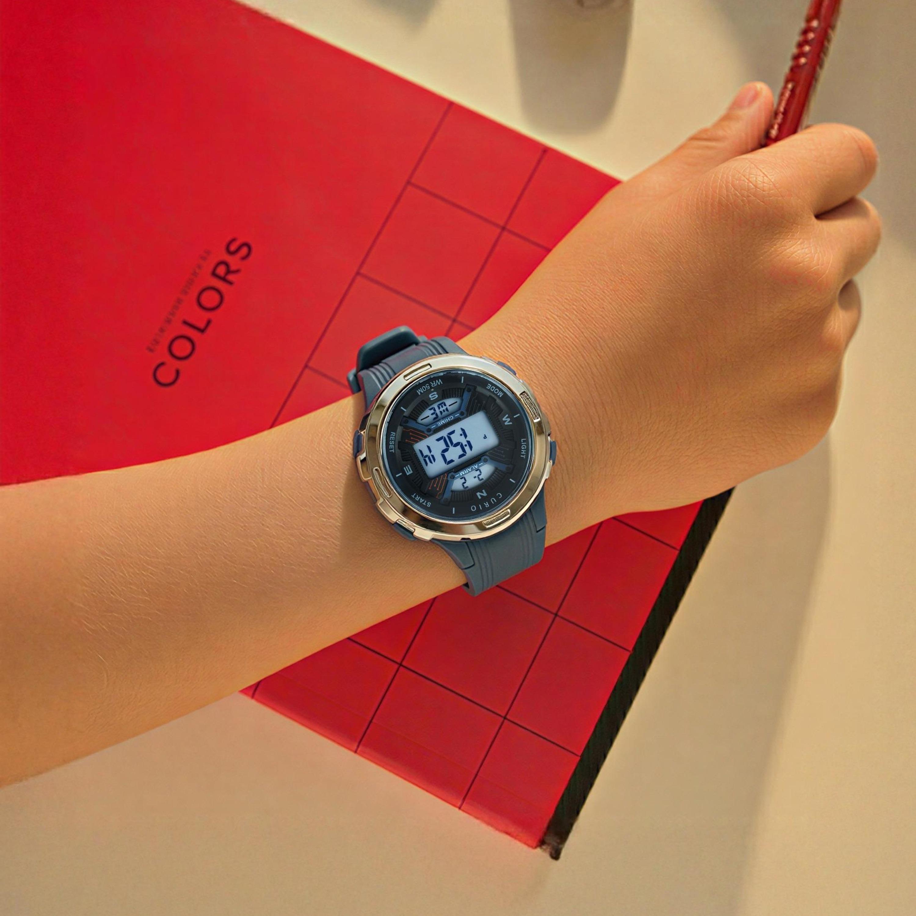 ساعة ذكية للأطفال من كوريو، مقاس 29 مم، بحزام أزرق - CU-2301G-2-girls-accessories-watches-image-4