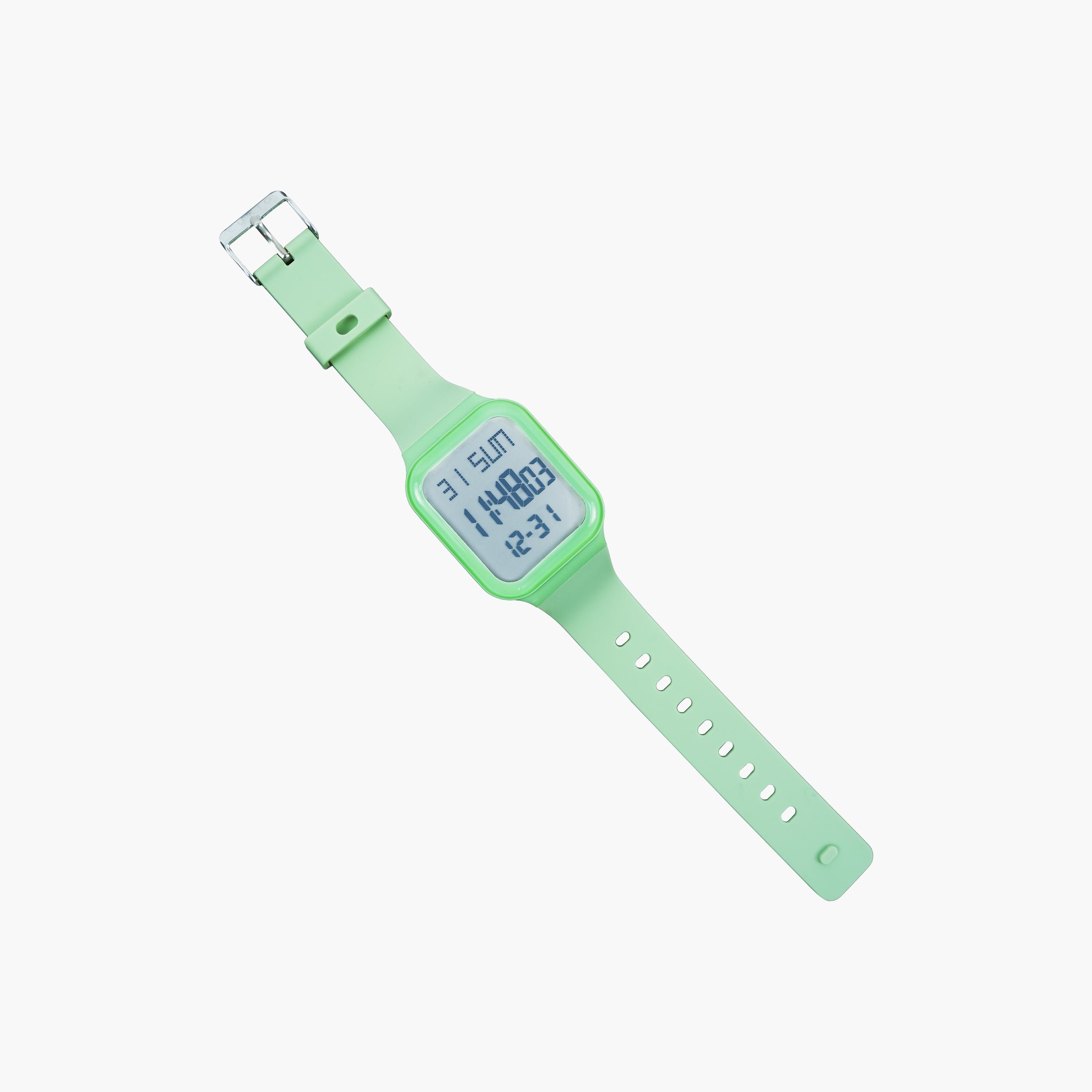 Curio Kids 36mm Green  Strap Smart Watch - CU-2339L-5-girls-accessories-watches-image-4