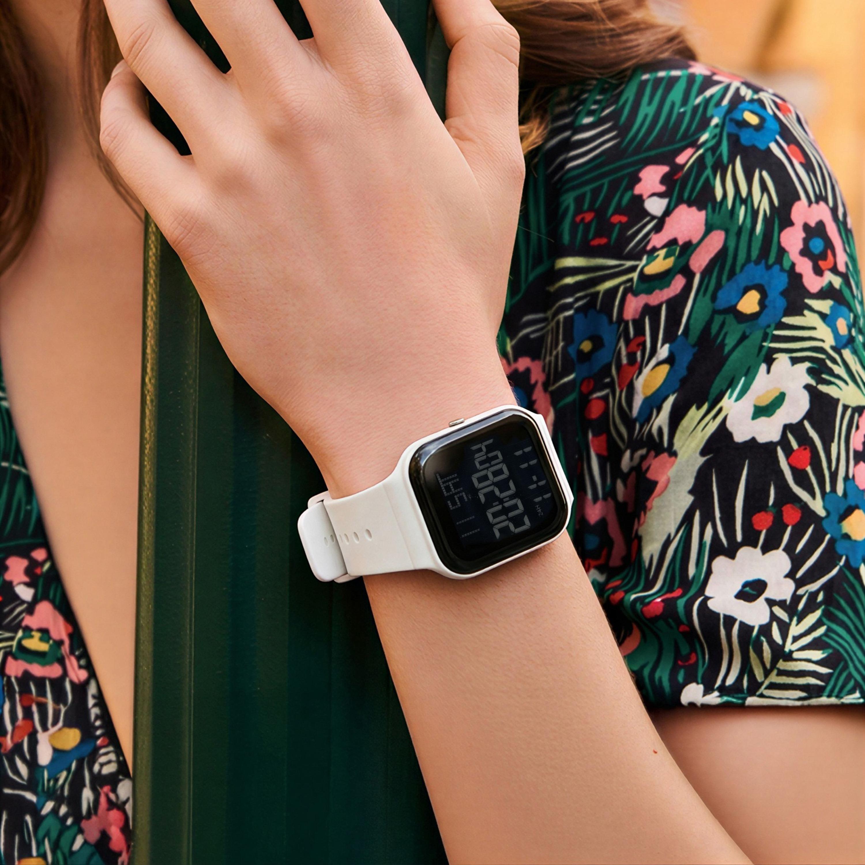 ساعة ذكية للأطفال من كوريو، مقاس 33 مم، بسوار أبيض - CU-2339LH-5-girls-accessories-watches-image-4
