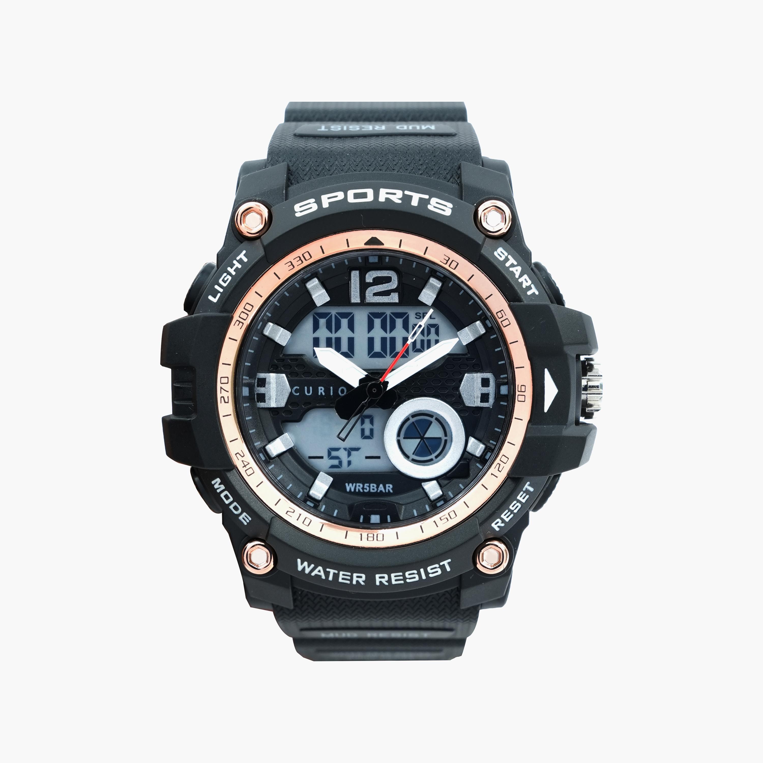 Curio Kids 55mm Black Strap Smart Watch - CU-2129GAD-3-girls-accessories-watches-image-1